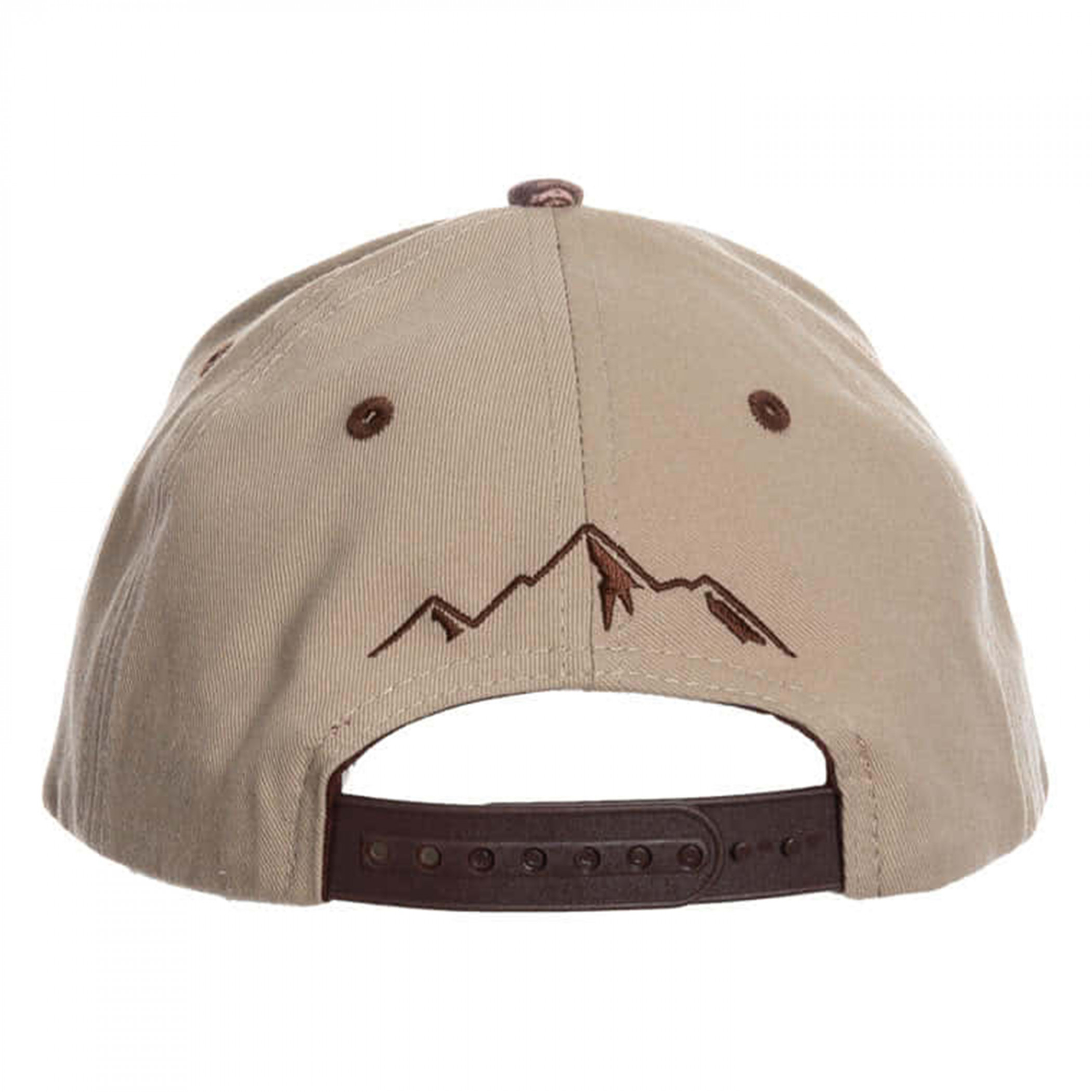 Busch Light Embroidered Buck Logo with Camo Cotton Snapback Hat