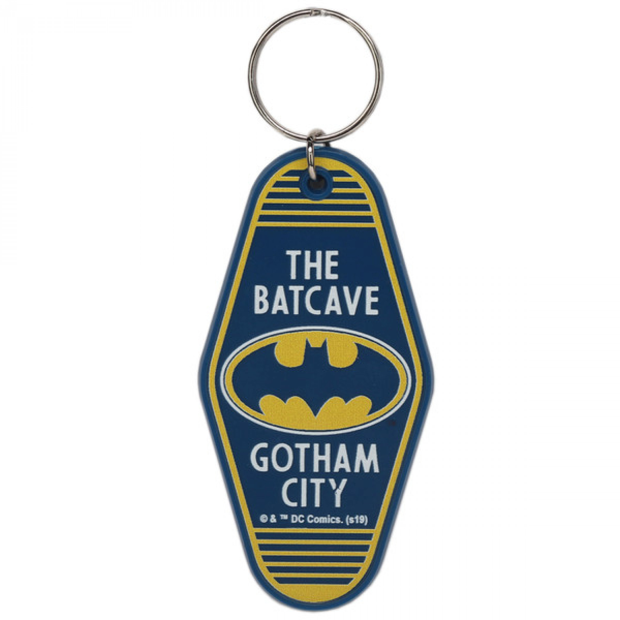Batman The Batcave Keychain, Multi-Color