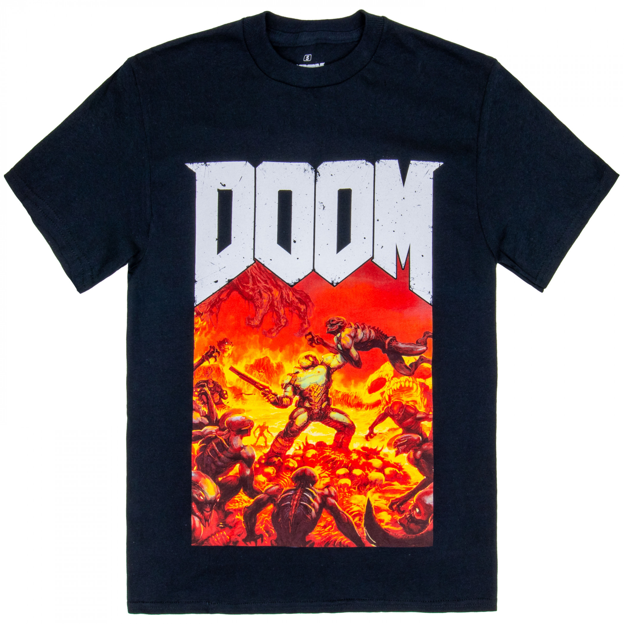 Doom Legacy Full Color Key Art T-Shirt, Black