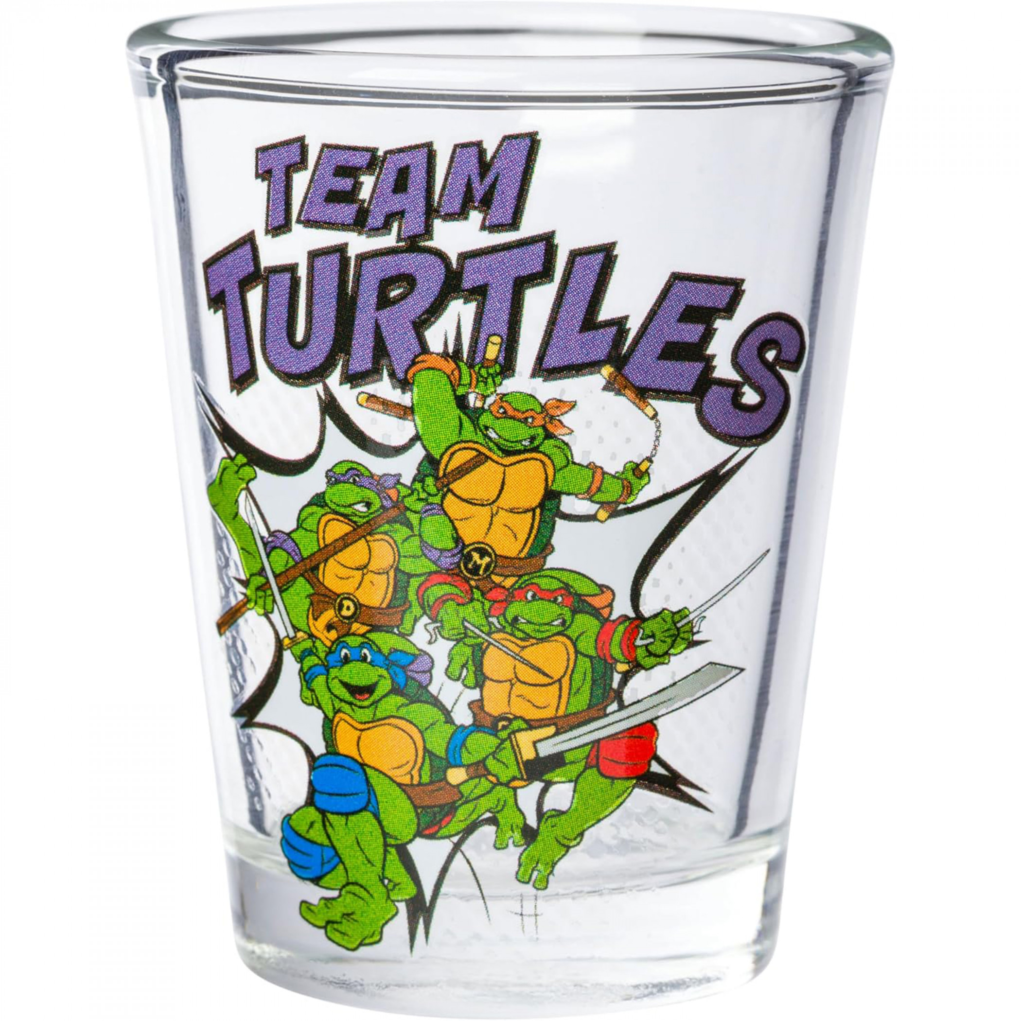 Teenage Mutant Ninja Turtles Comic Book 4-Piece Shot Glass Set