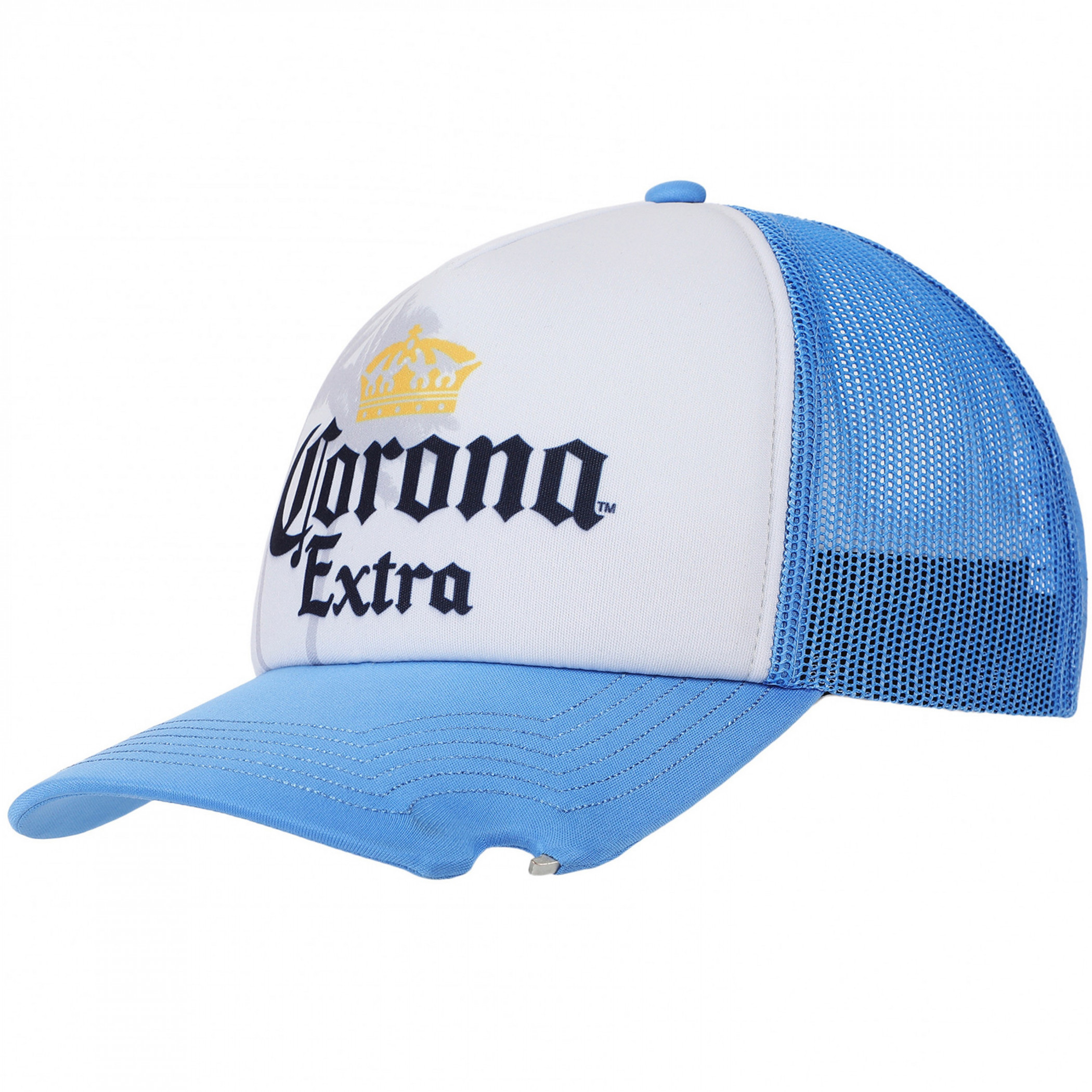 Corona Extra Beachy Trucker Hat with Bottle Opener