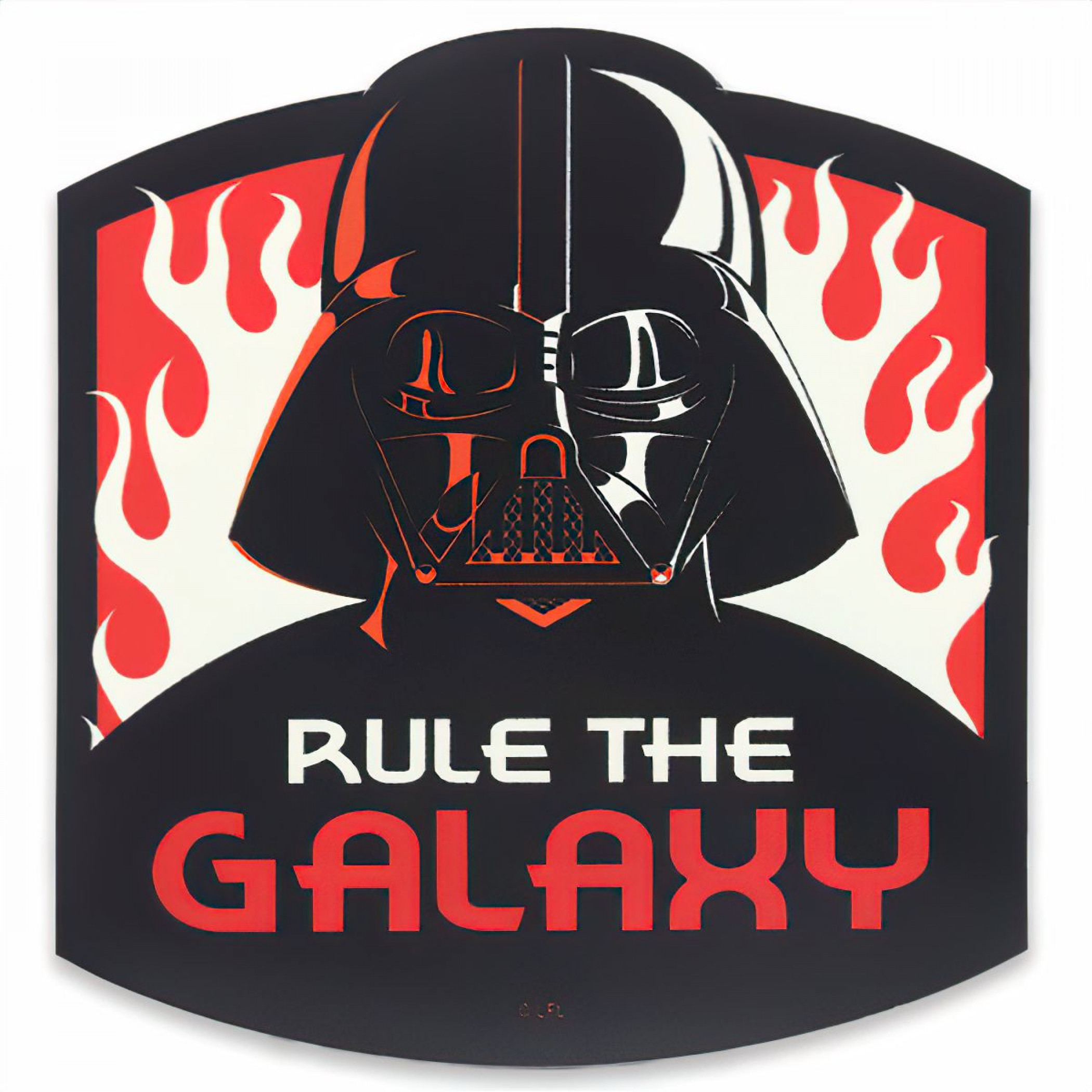 Star Wars Darth Vader Rule the Galaxy Vinyl Magnet, Multi-Color