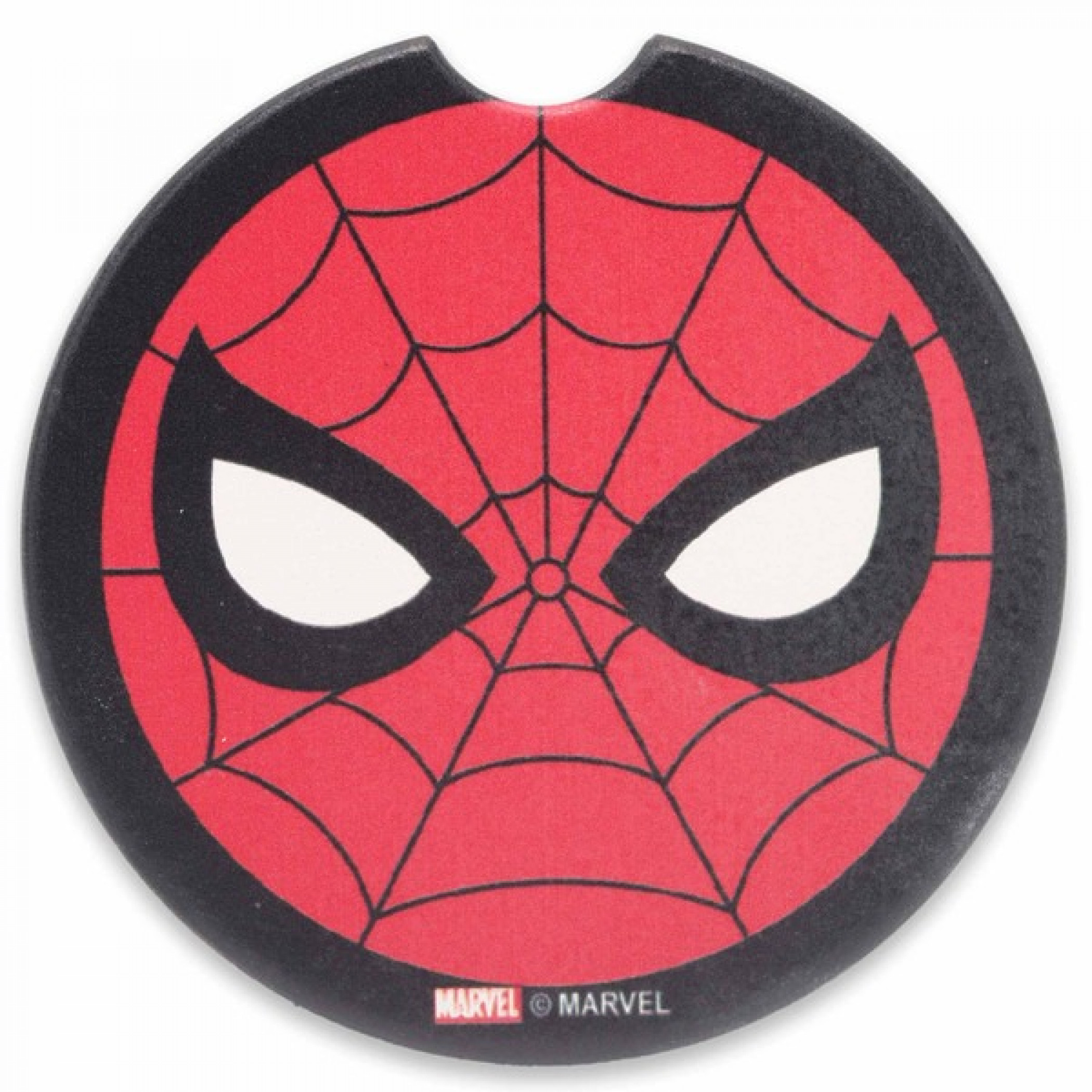 Spider-Man Marvel Mask Car Coaster, Red