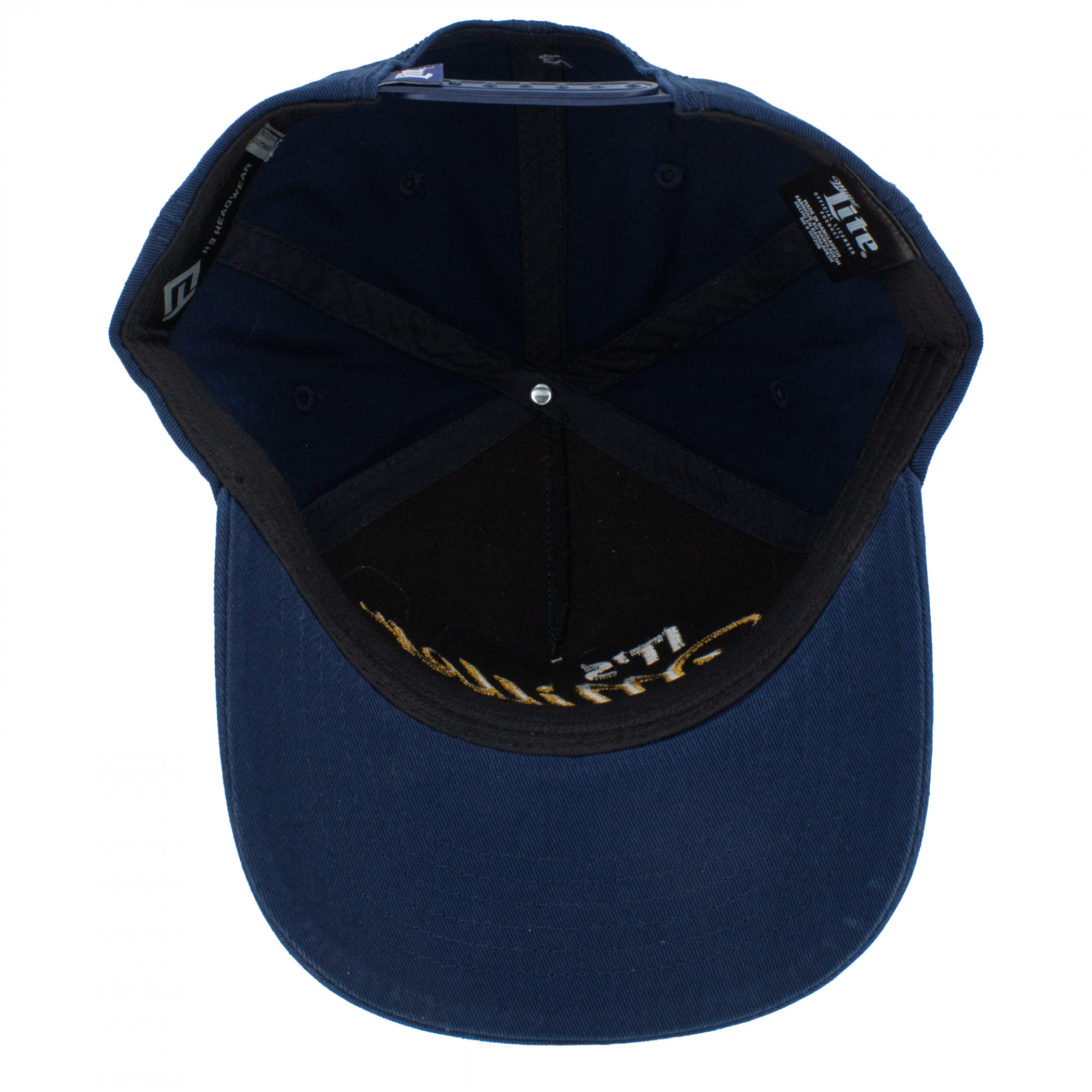 It's Miller Time Embroidered and Washed Cotton Twill Trucker Hat