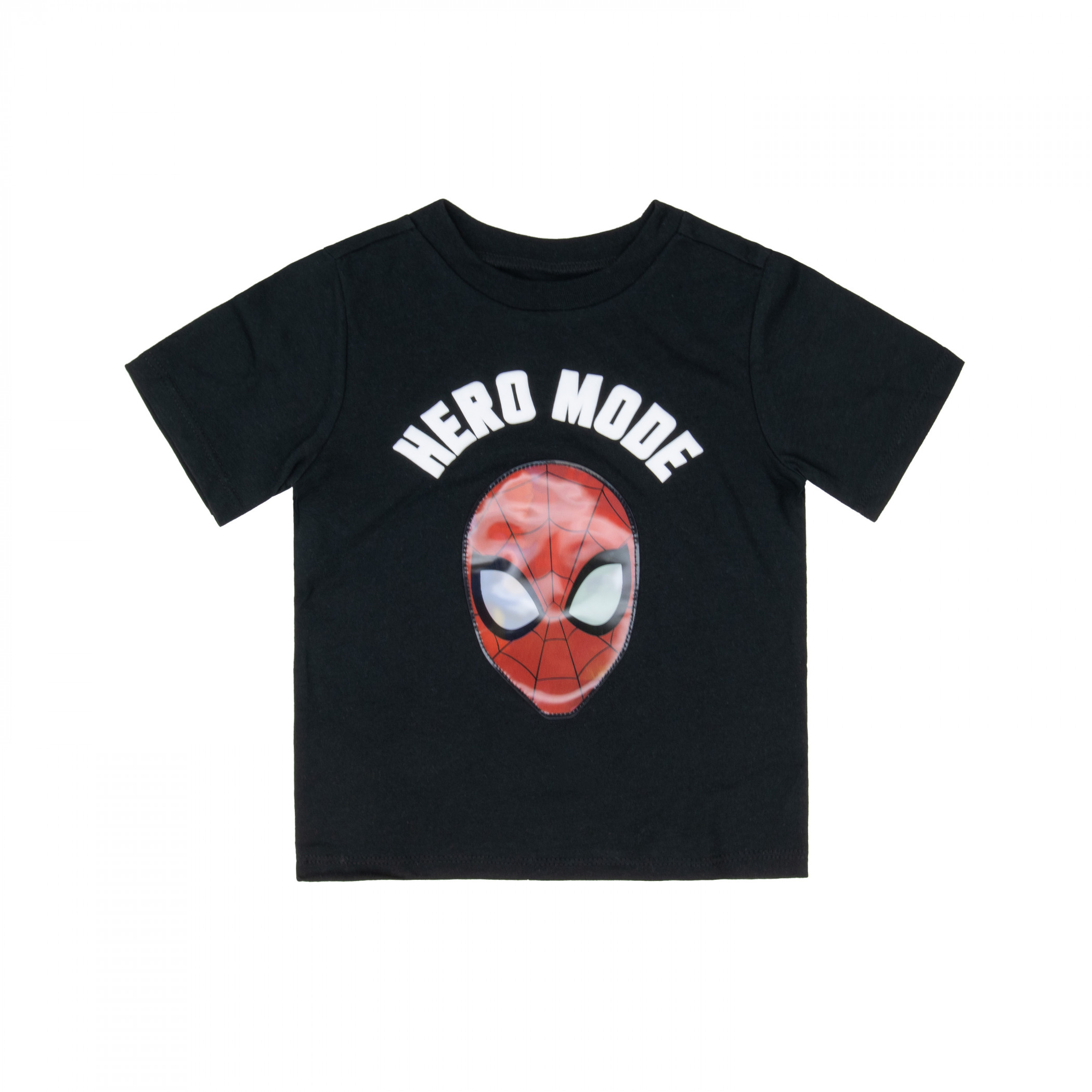 Spider-Man Hero Mode Lenticular Toddler T-Shirt, Black