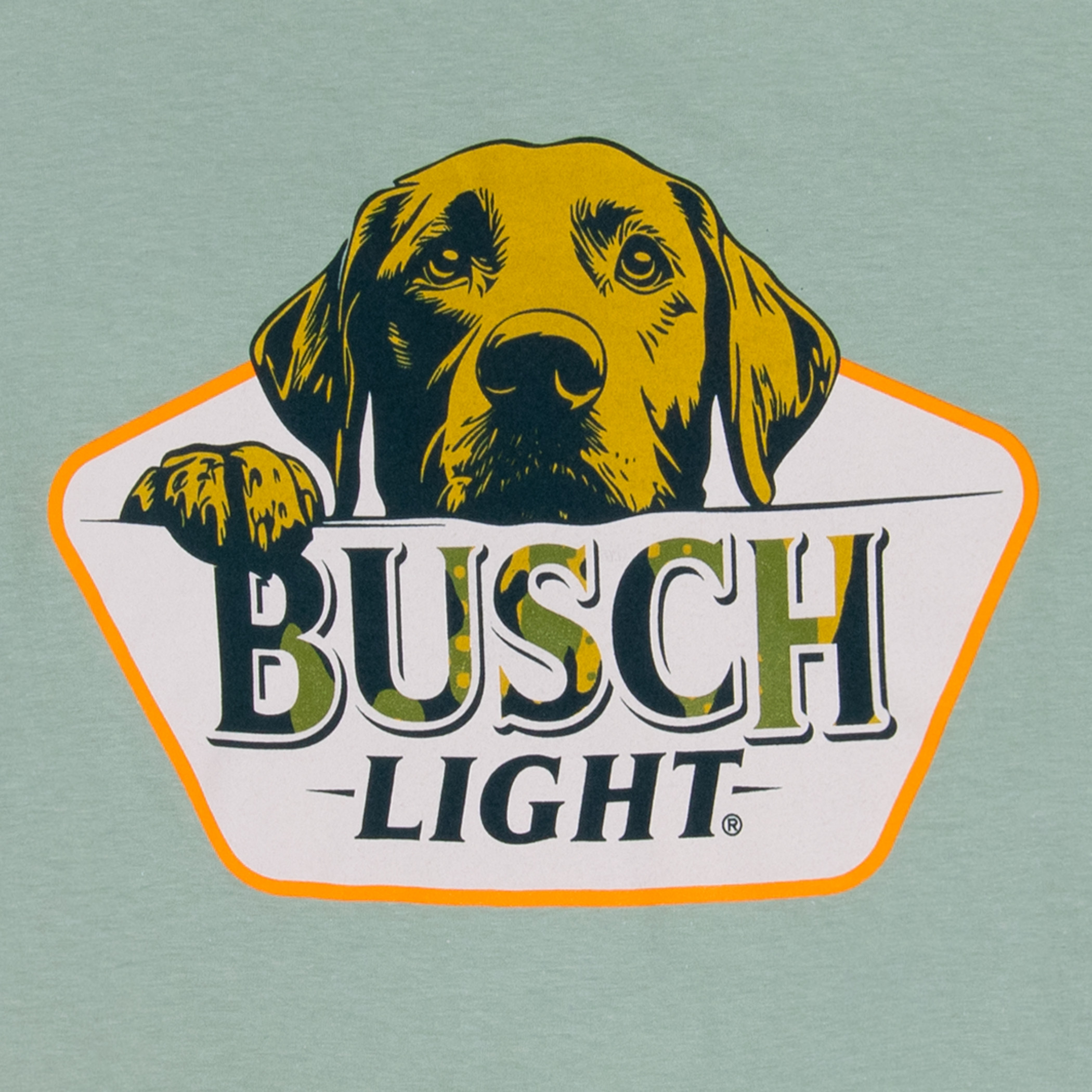 Busch Light Doggy Peekaboo T-Shirt
