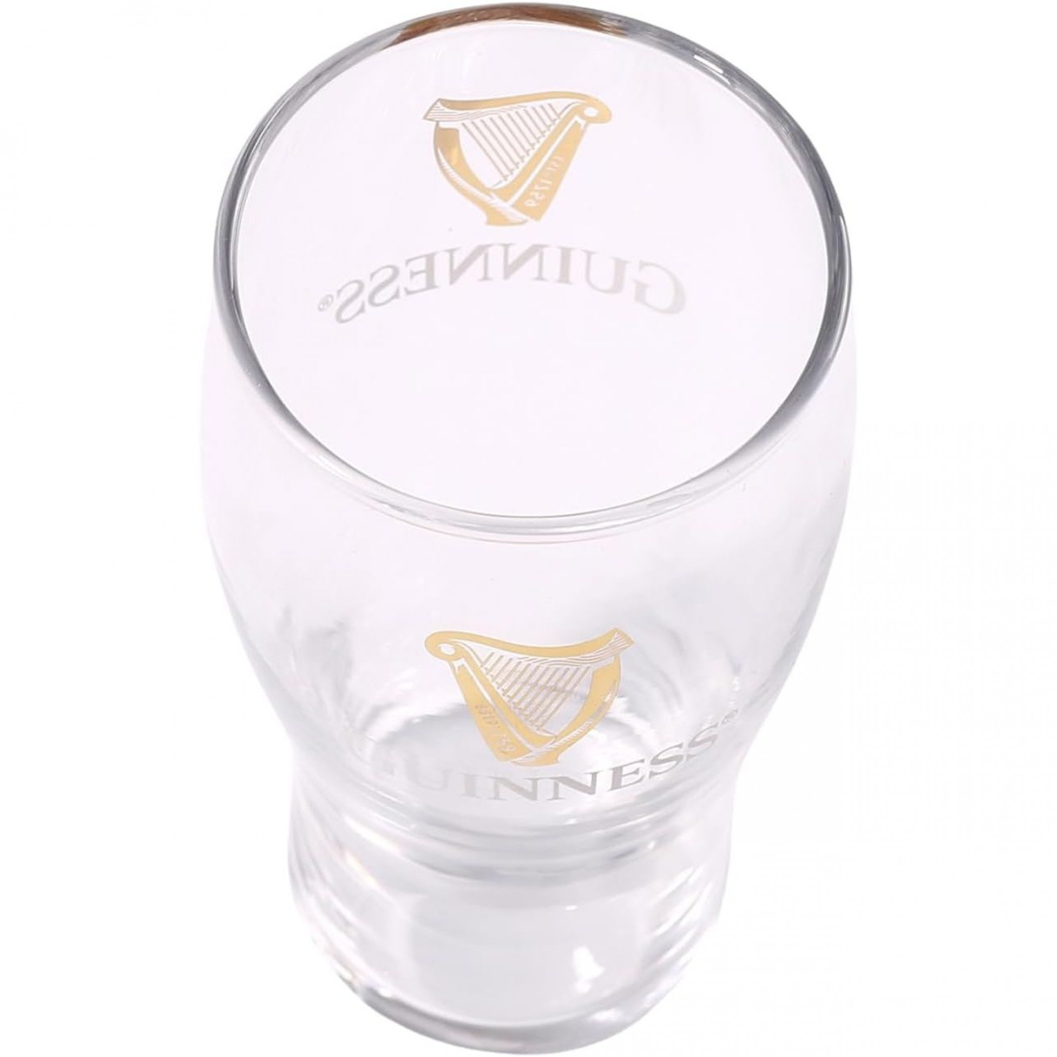 Guinness Logo 2-Pack Tulip Shaped 20oz Pint Glass Set