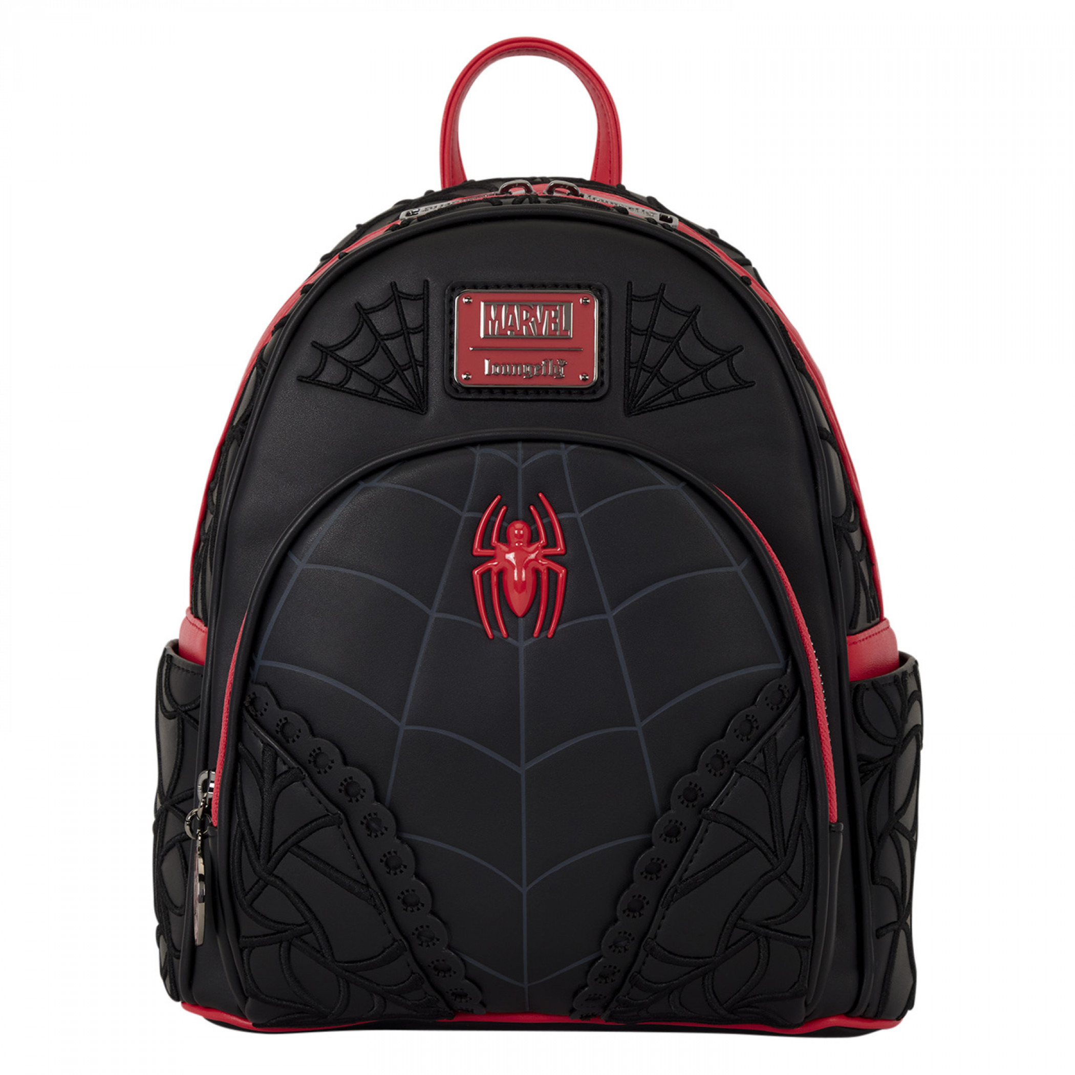 Spider-Man Spider Web Mini Backpack by Loungefly, Multi-Color