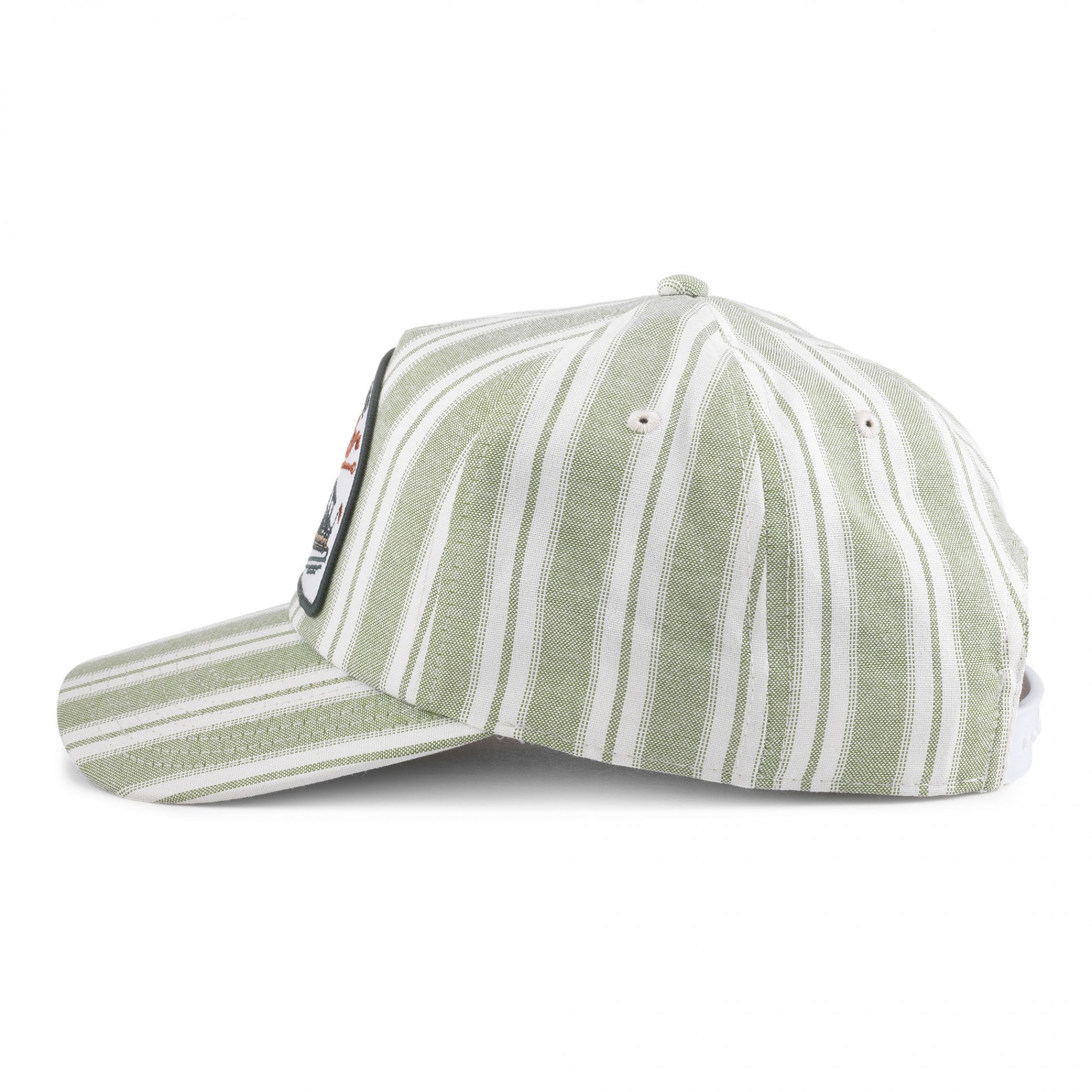 Miller High Life Green Striped Beach House Adjustable Hat