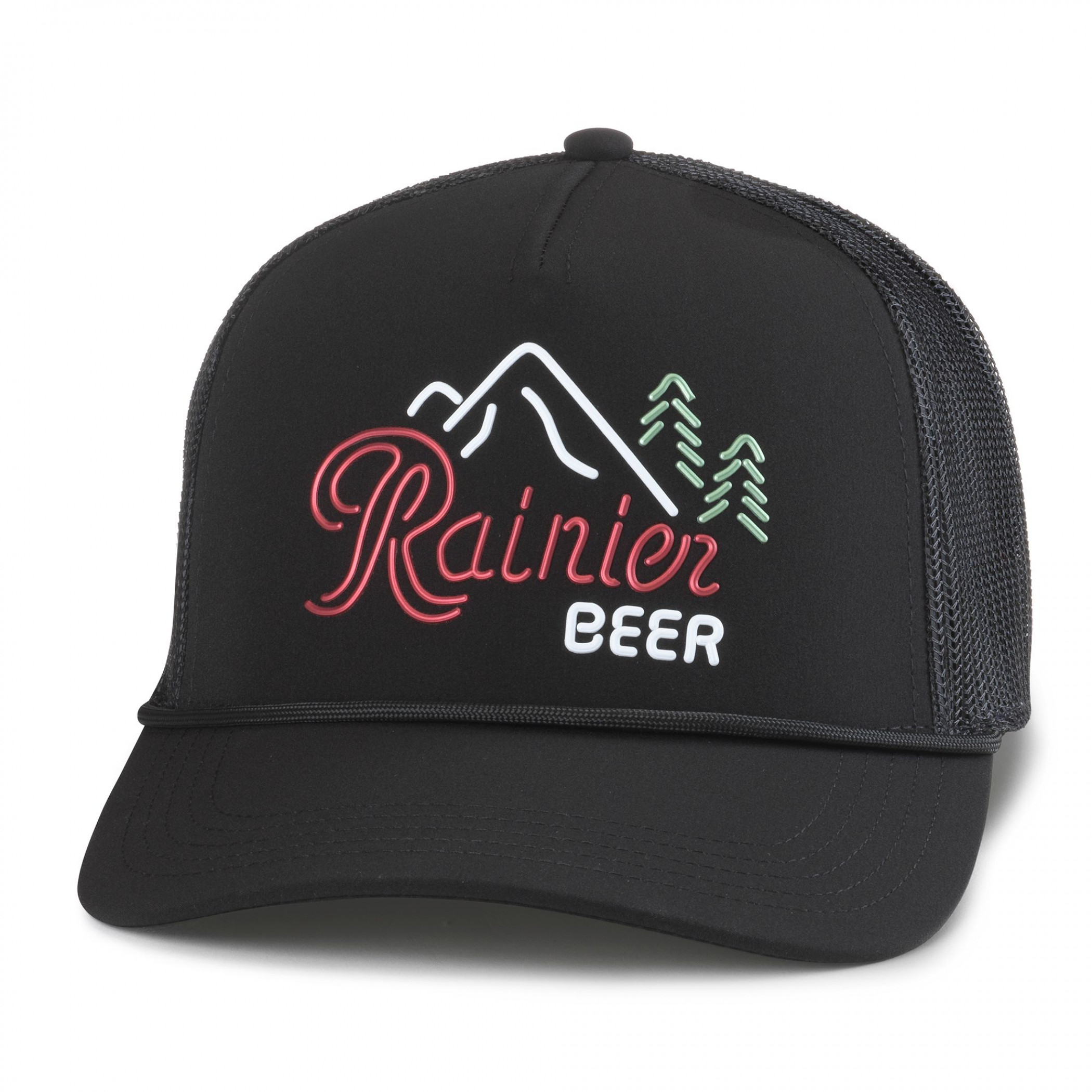 Rainier Beer Black Fremont Adjustable Hat