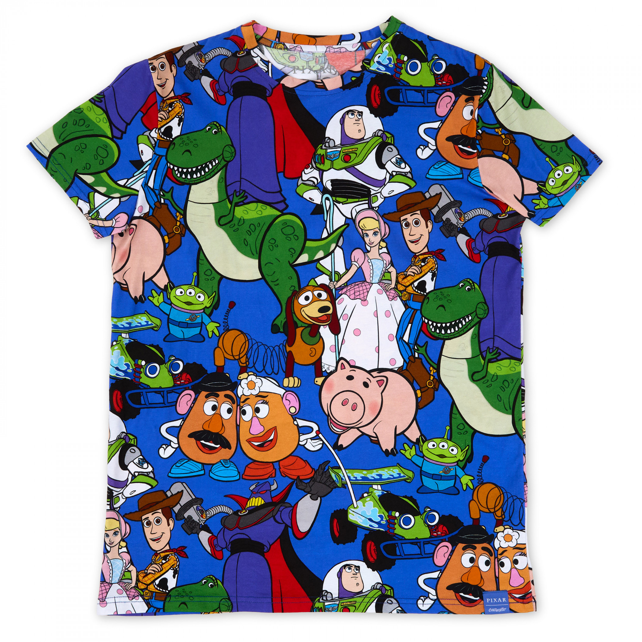 Toy Story Character Collage T-Shirt Multi-Color
