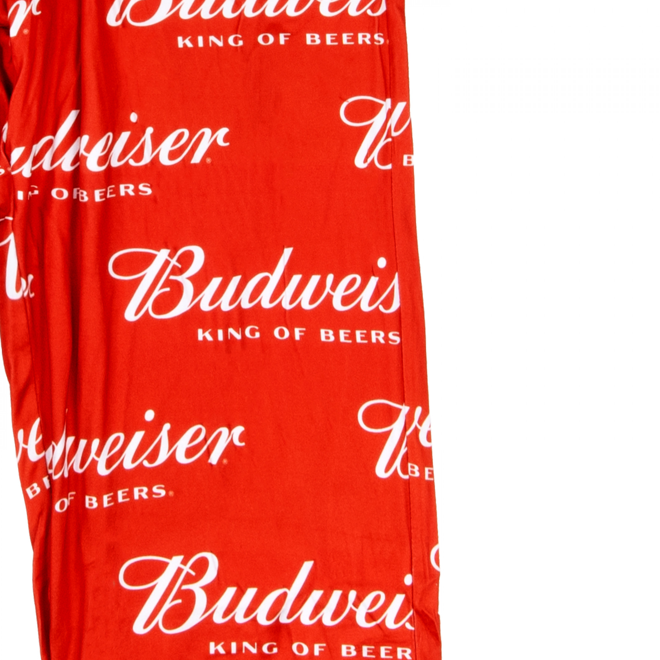 Budweiser Logo All Over Print Red Lounge Pants