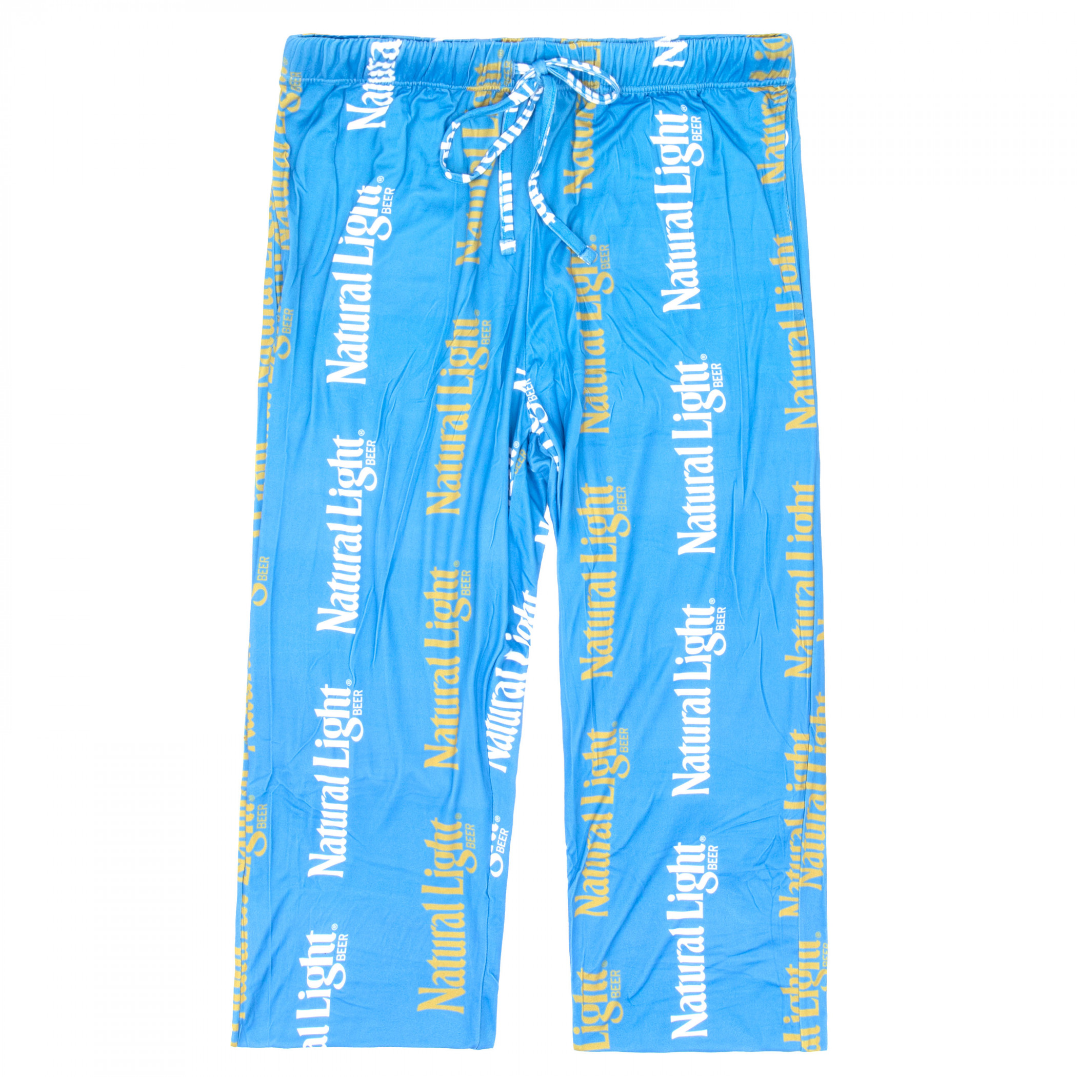 Natural Light Multi-Colored Logo All Over Print Lounge Pants