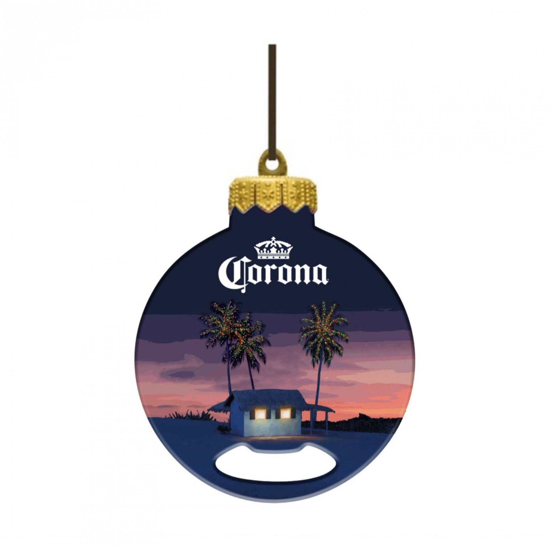 Corona Holiday Ornament Bottle Opener