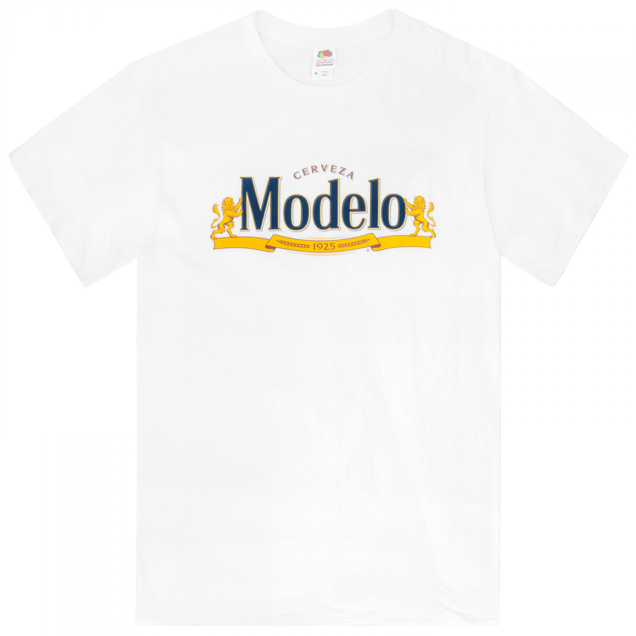 Modelo Cerveza 1925 Logo on White T-Shirt
