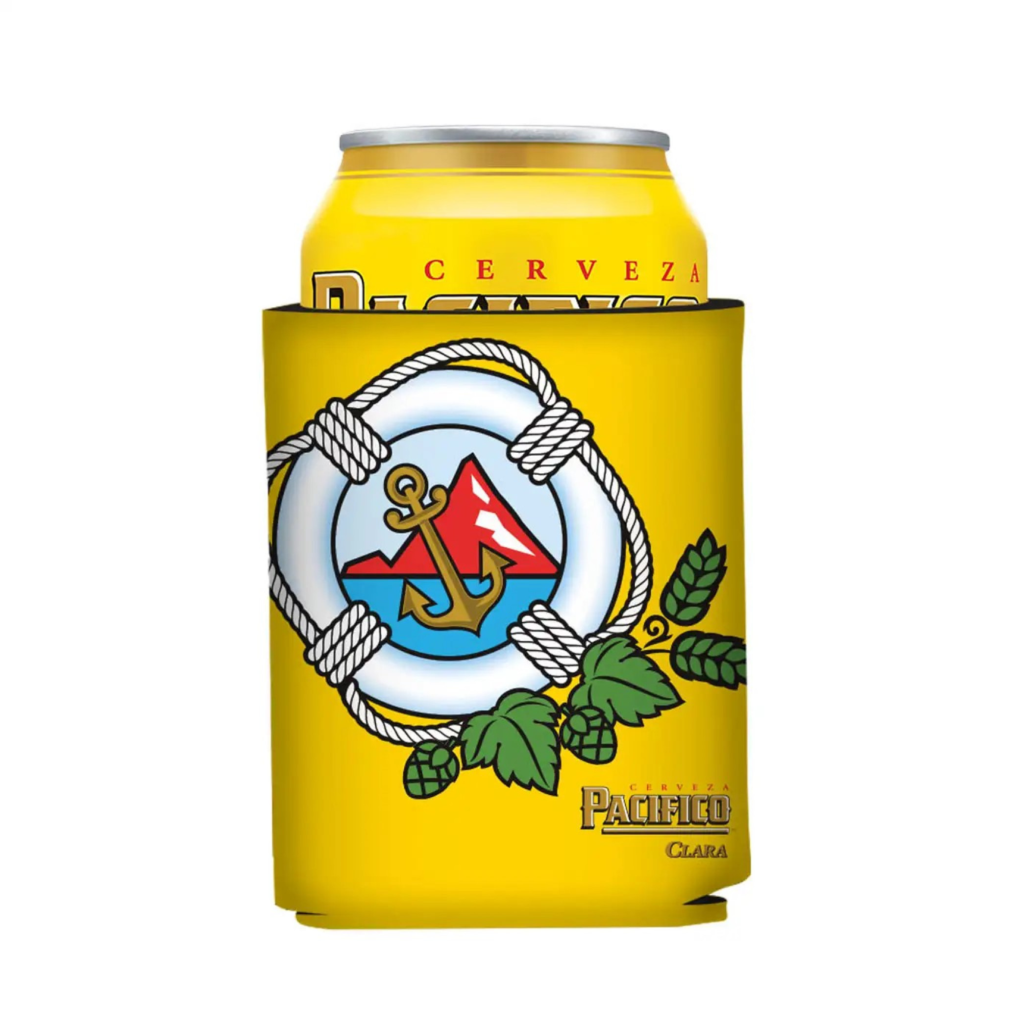 Pacifico Clara Anchor Logo Can Cooler