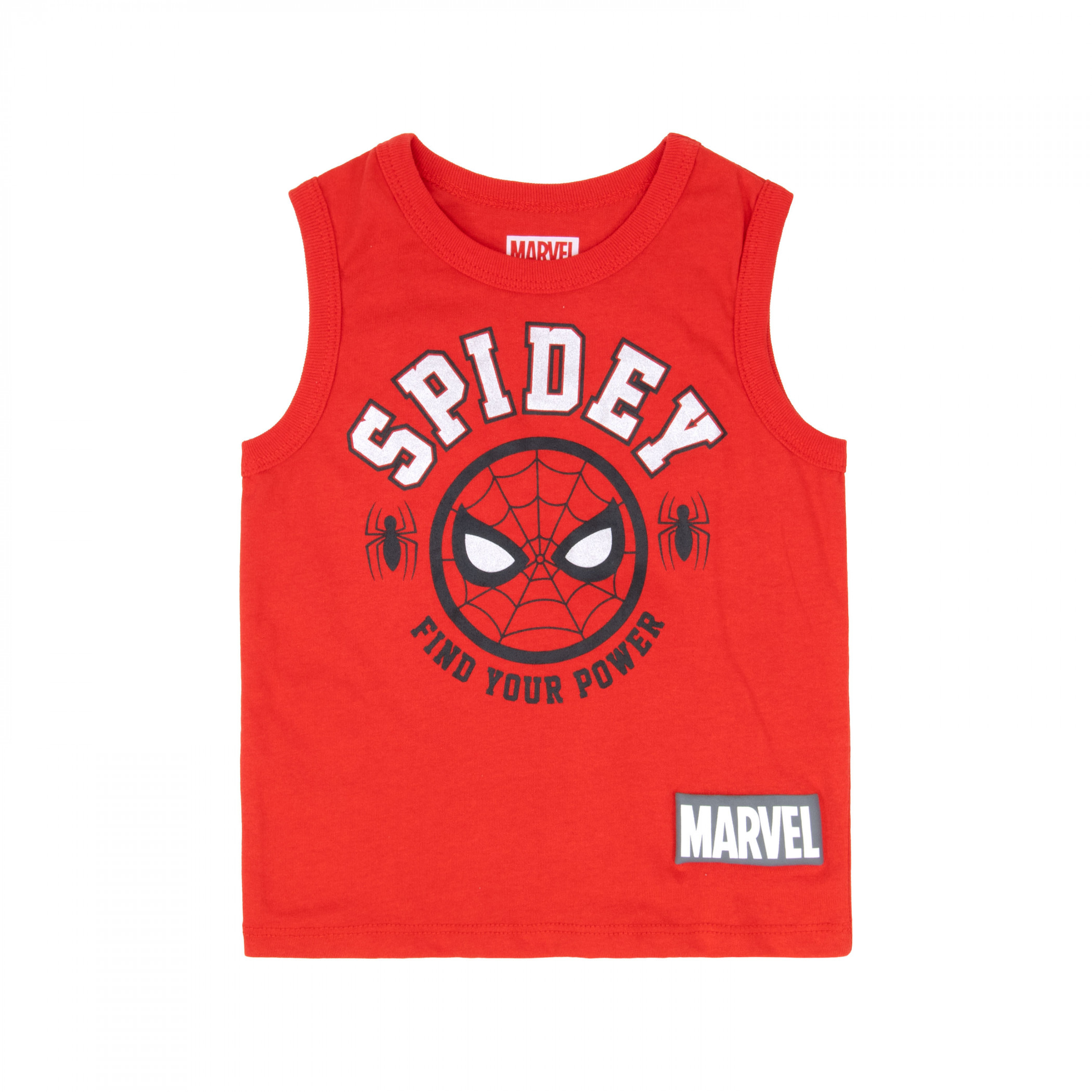 Spider-Man Spidey Find Your Power Toddler Tank Top, Red