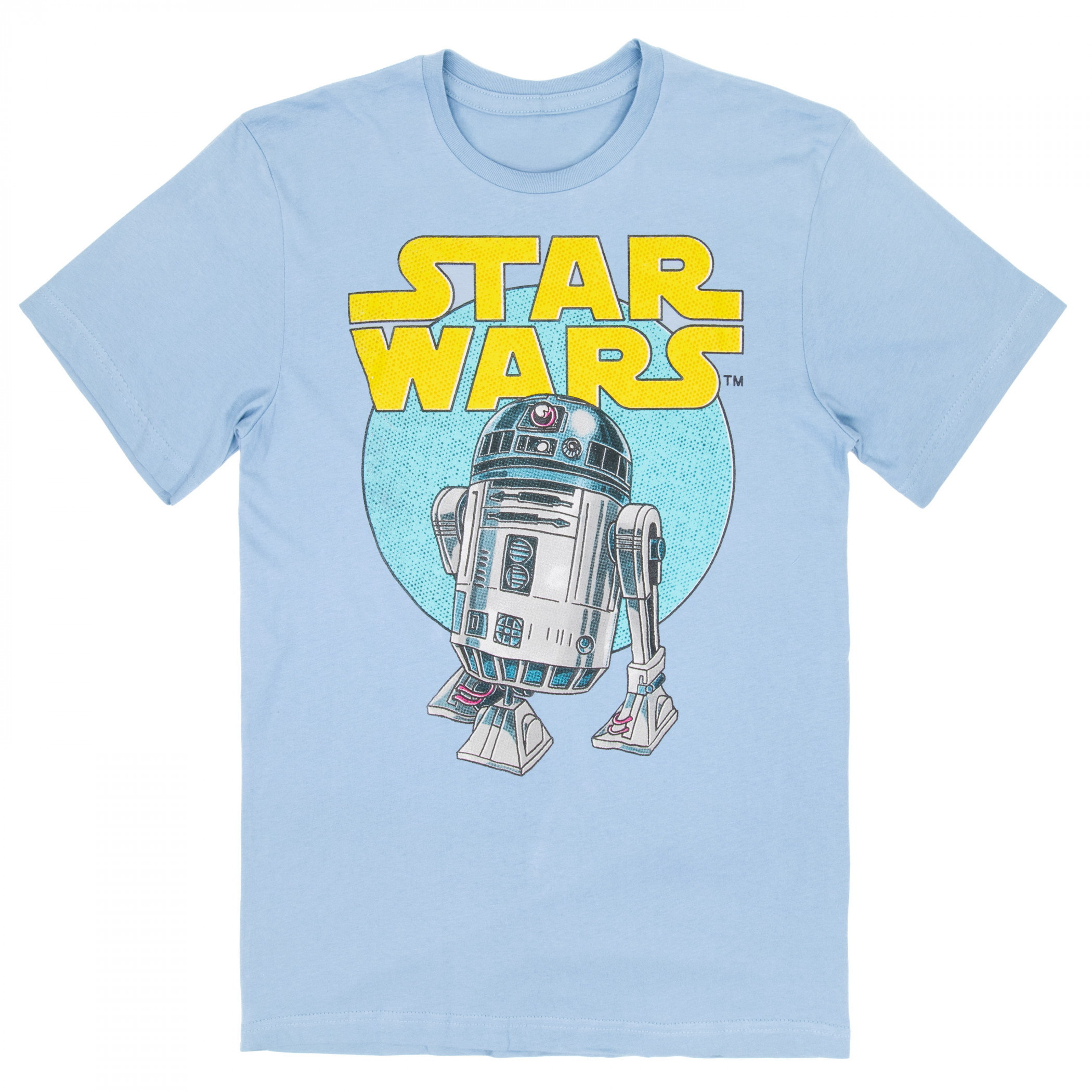 Star Wars Logo Featuring R2-D2 T-Shirt, Blue