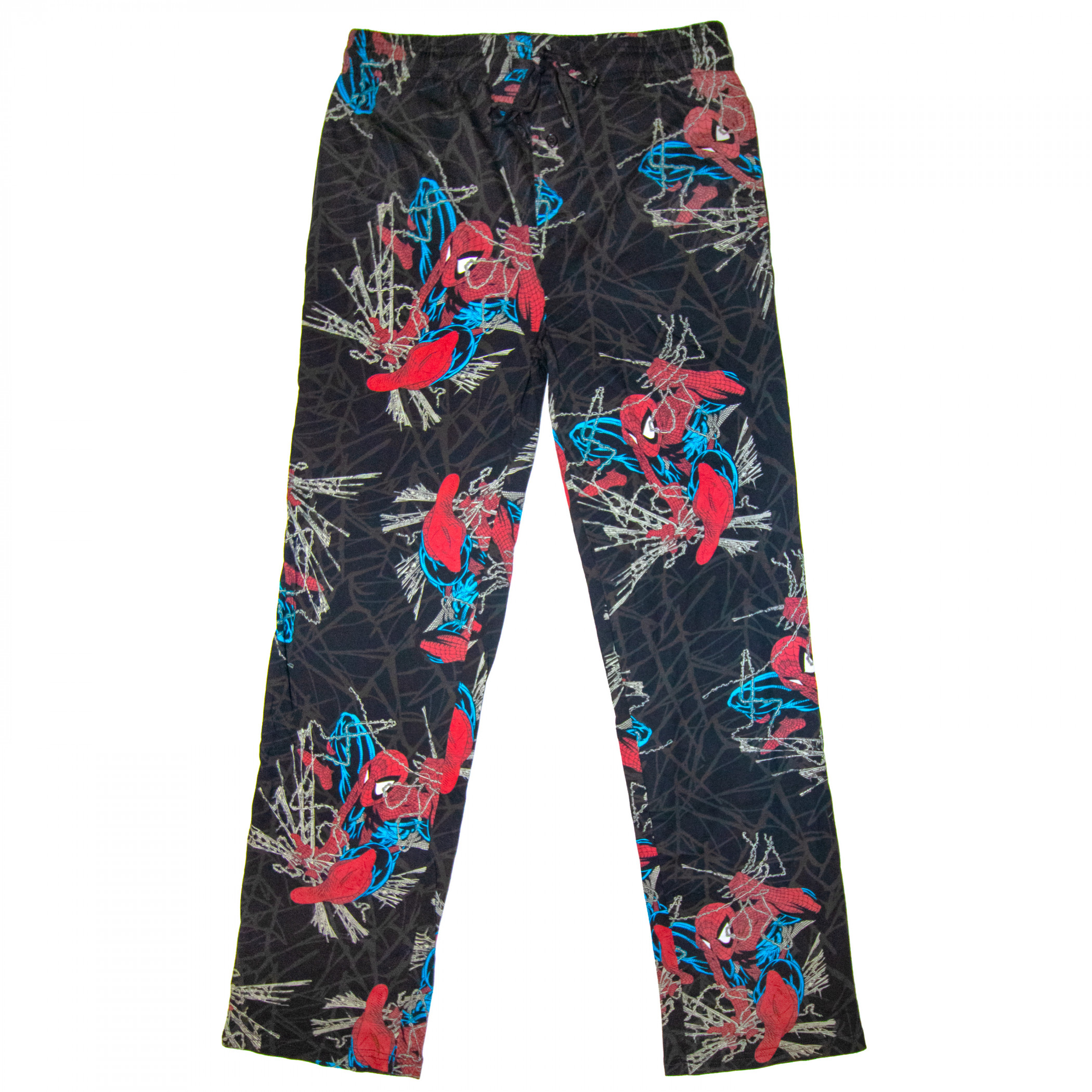 Spider-man Web-Crazy All Over Print Sleep Pants, Multi-Color