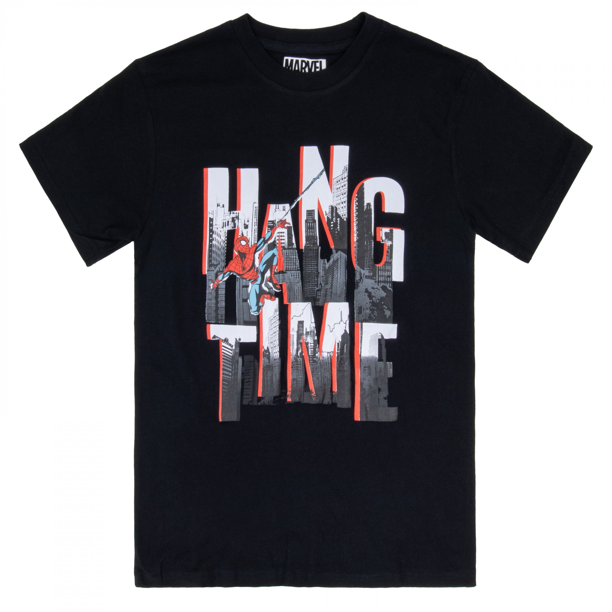Spider-Man Hang Time T-Shirt, Black