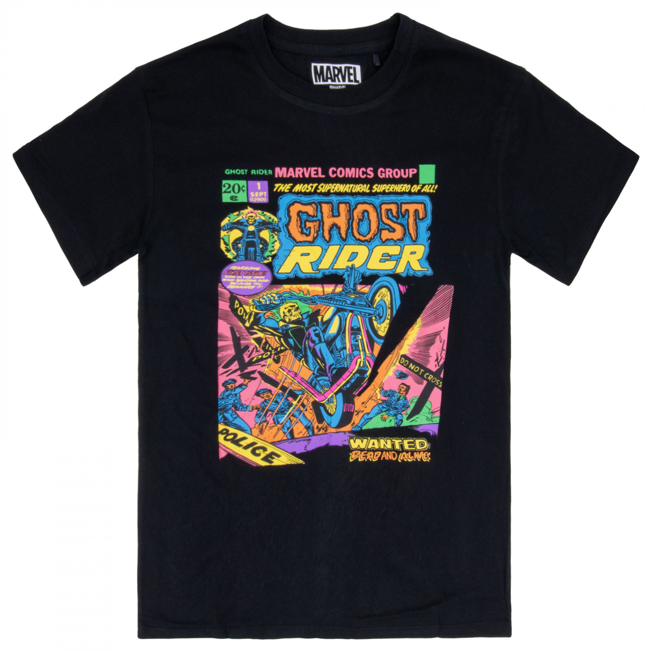 Ghost Rider Dead Or Alive T-Shirt, Black