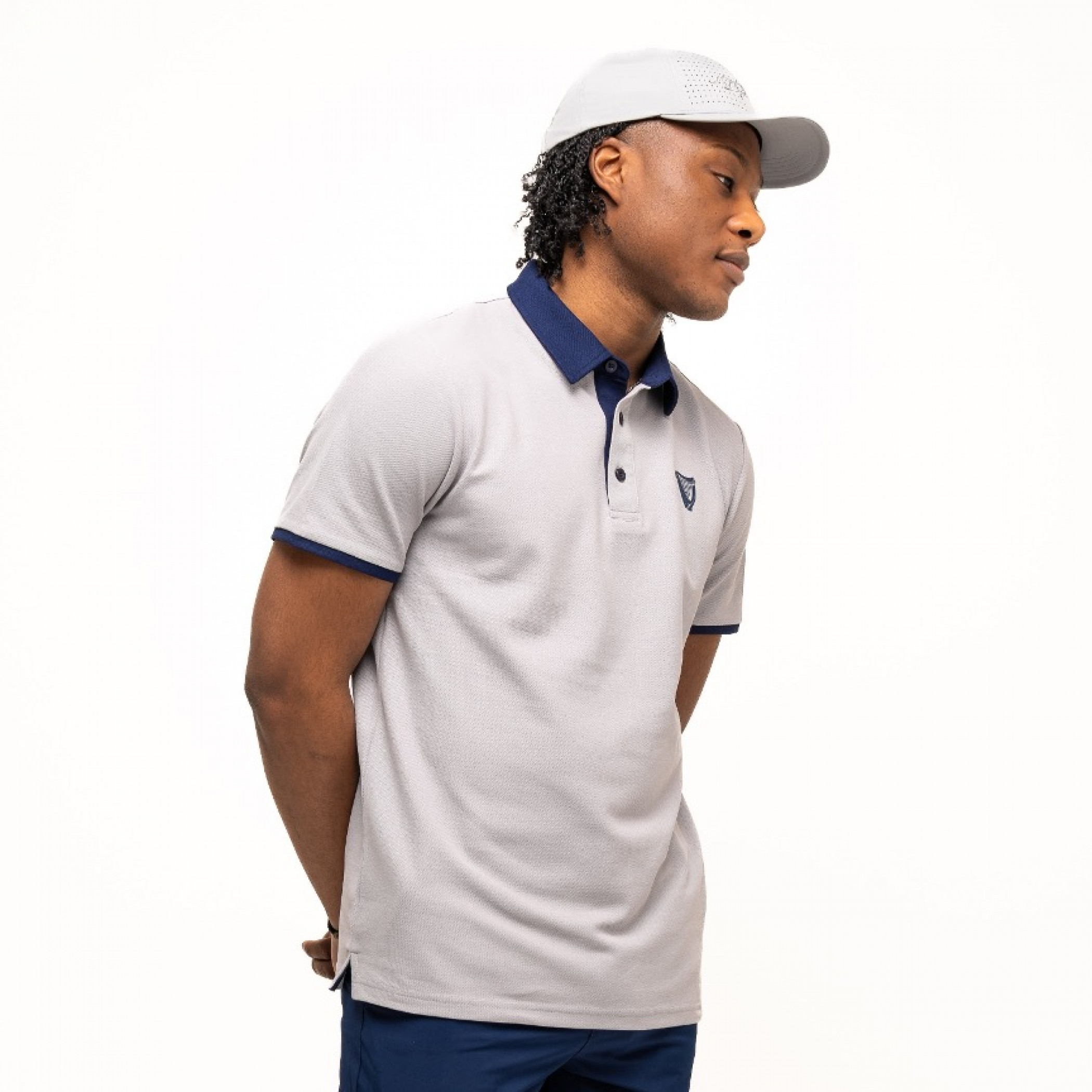 Guinness Grey Performance Polo - image 5