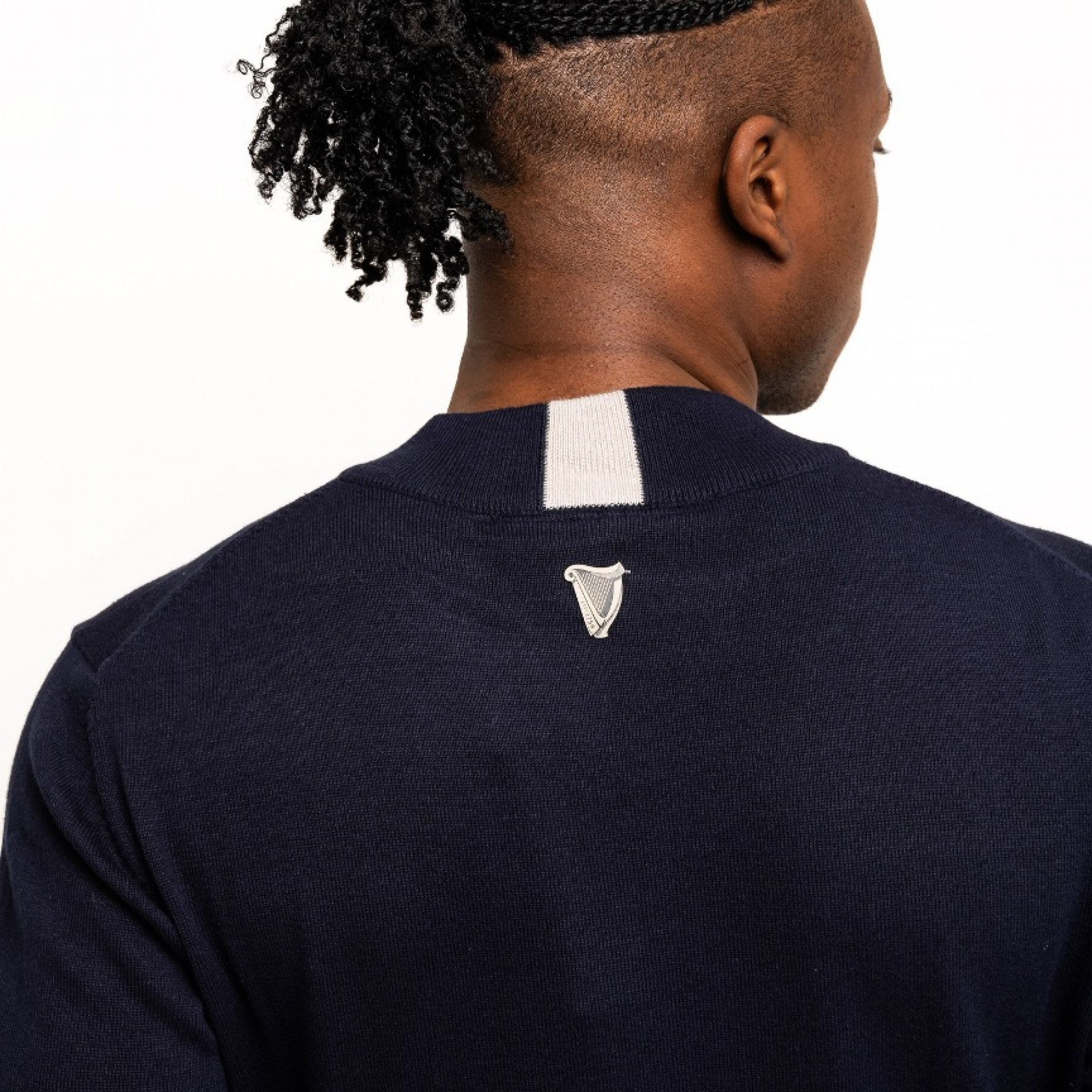 Guinness Navy Performance Cotton Sweater - image 4
