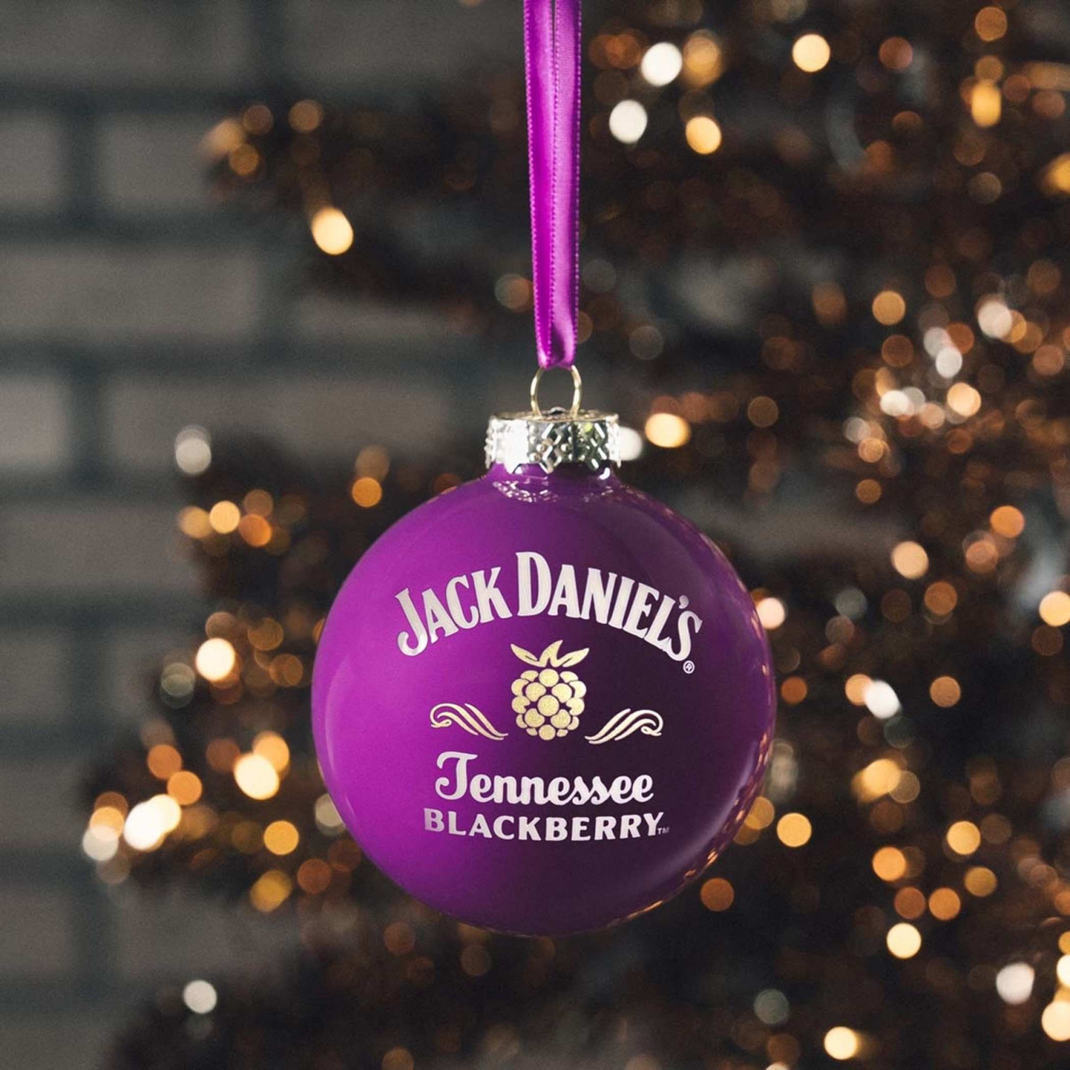 Jack Daniel's Blackberry Ball Ornament
