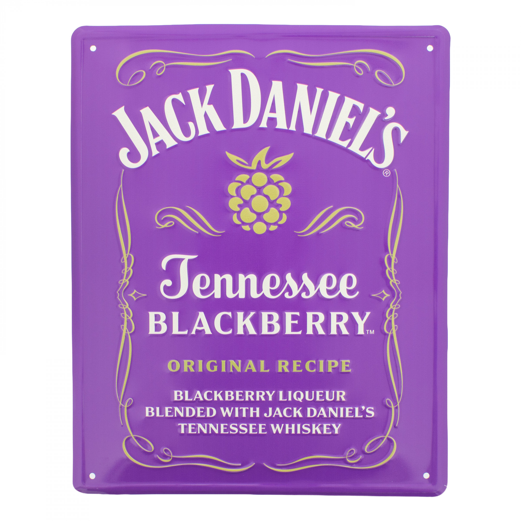 Jack Daniel's Blackberry Tin Sign