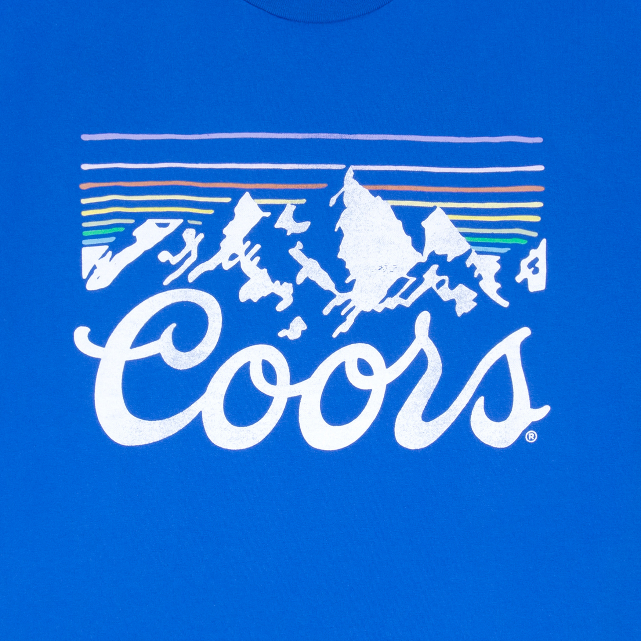 Coors Light Stripes T-Shirt by Junk Food