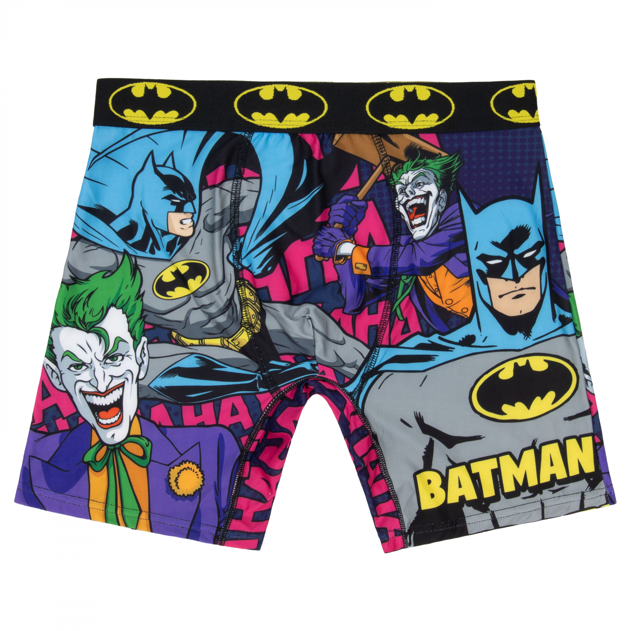 Batman and Joker HAHAHA Boxer Briefs, Multi-Color