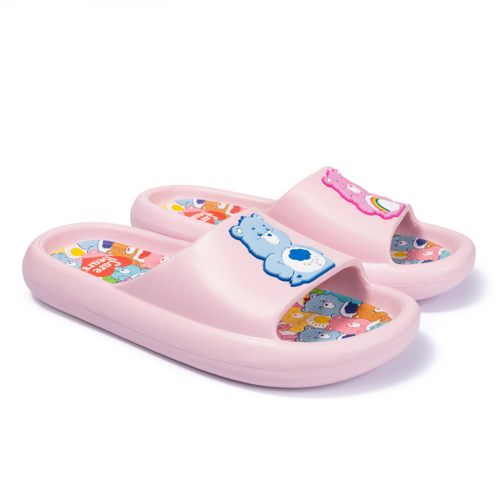 Care Bears Ladies Comfort Slides, Pink