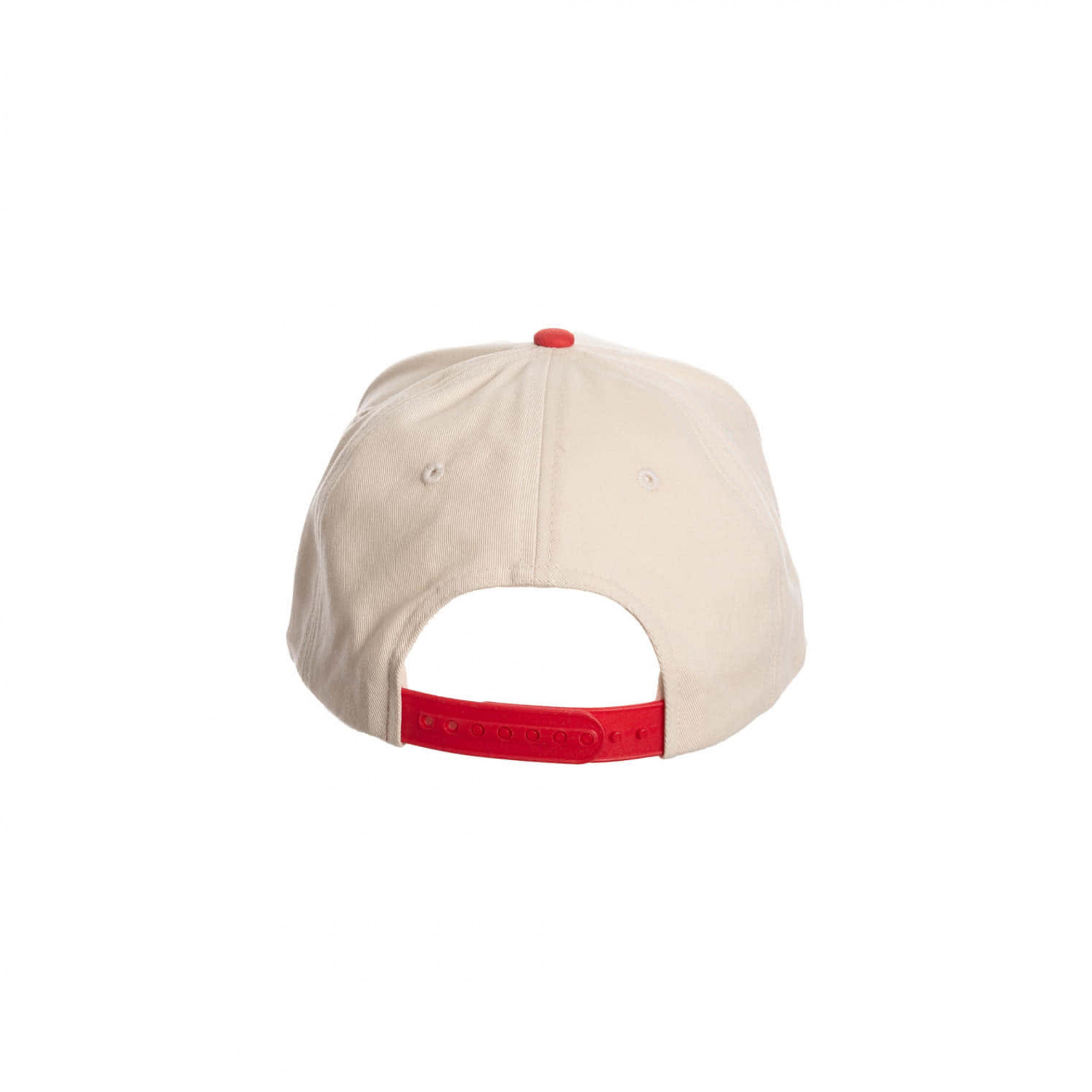 Budweiser Big Red BUD Patch Snapback Hat