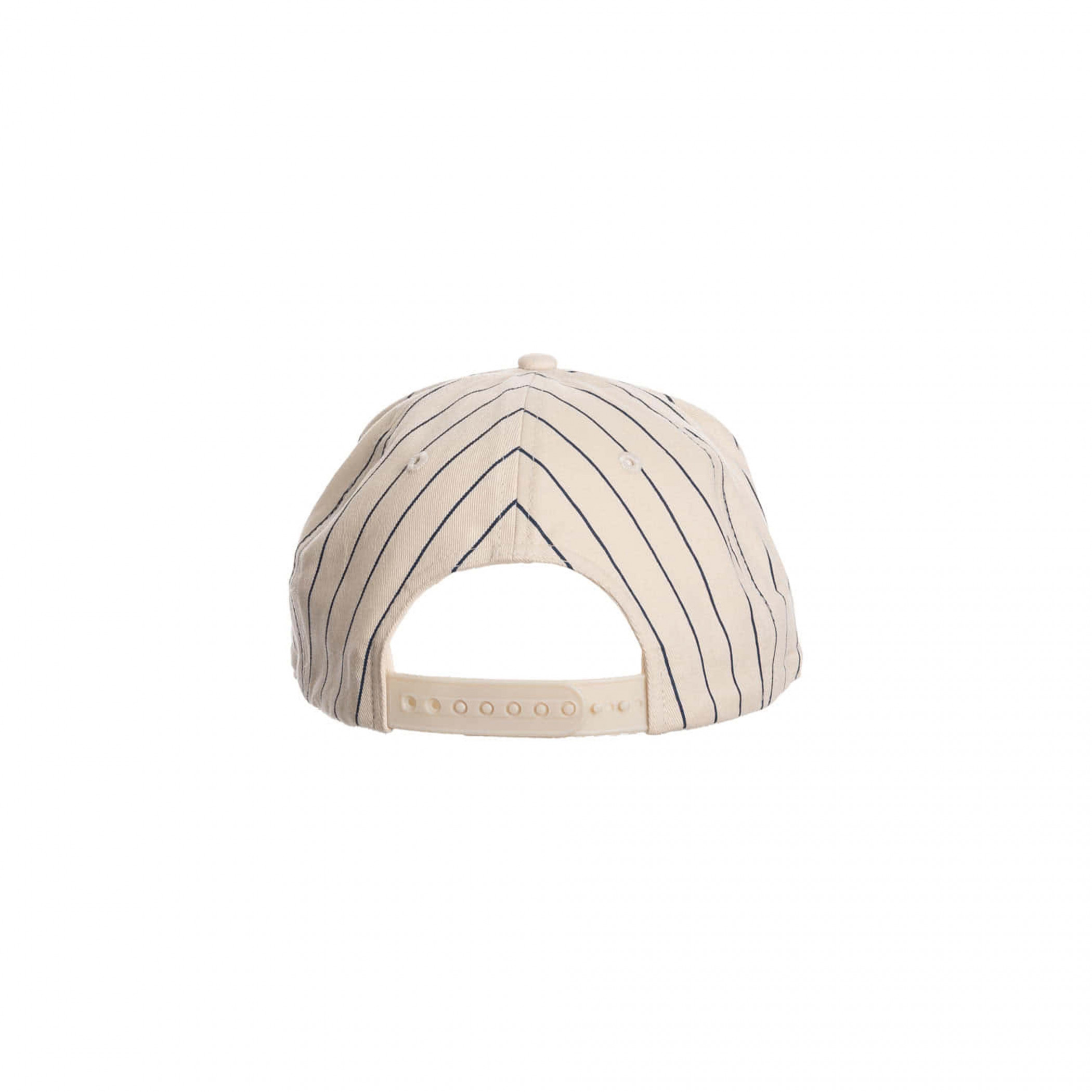 Budweiser Woven Logo Pinstripe Snapback Hat