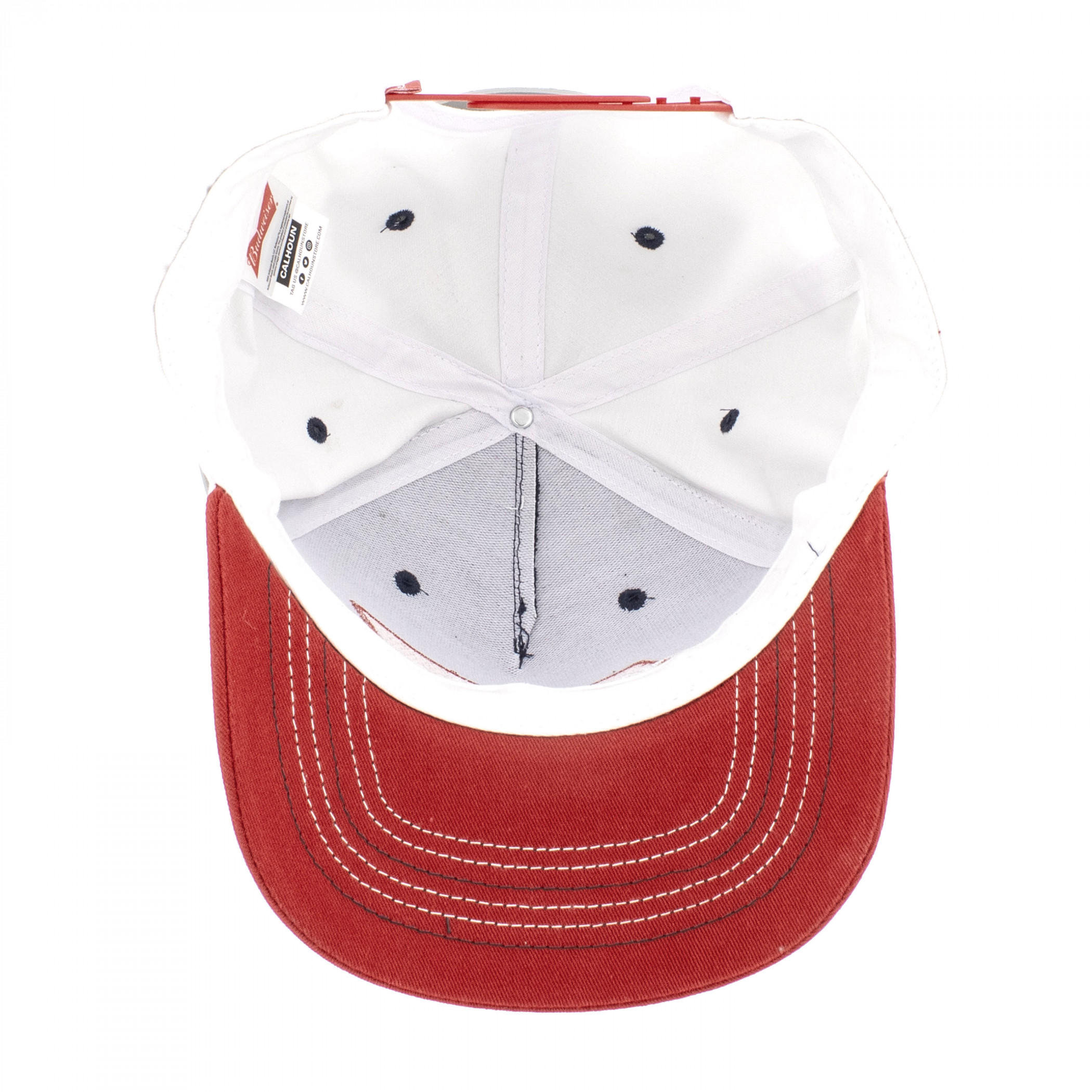 Budweiser Red White and Blue World Renowned Snapback Hat