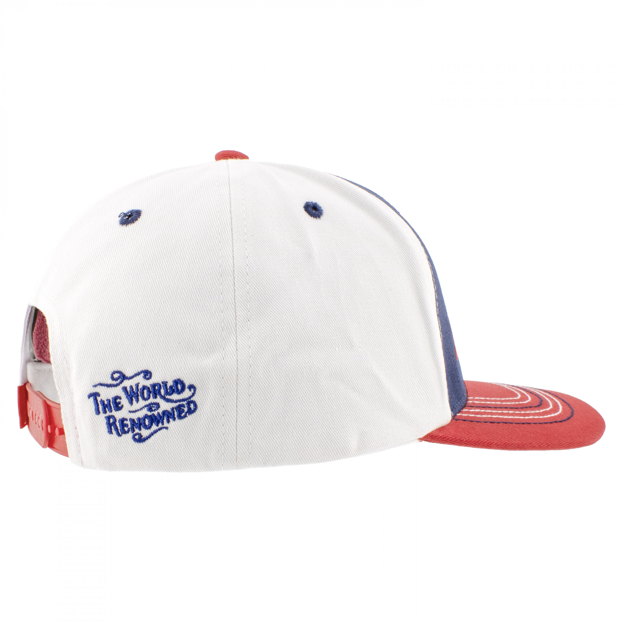 Budweiser Red White and Blue World Renowned Snapback Hat