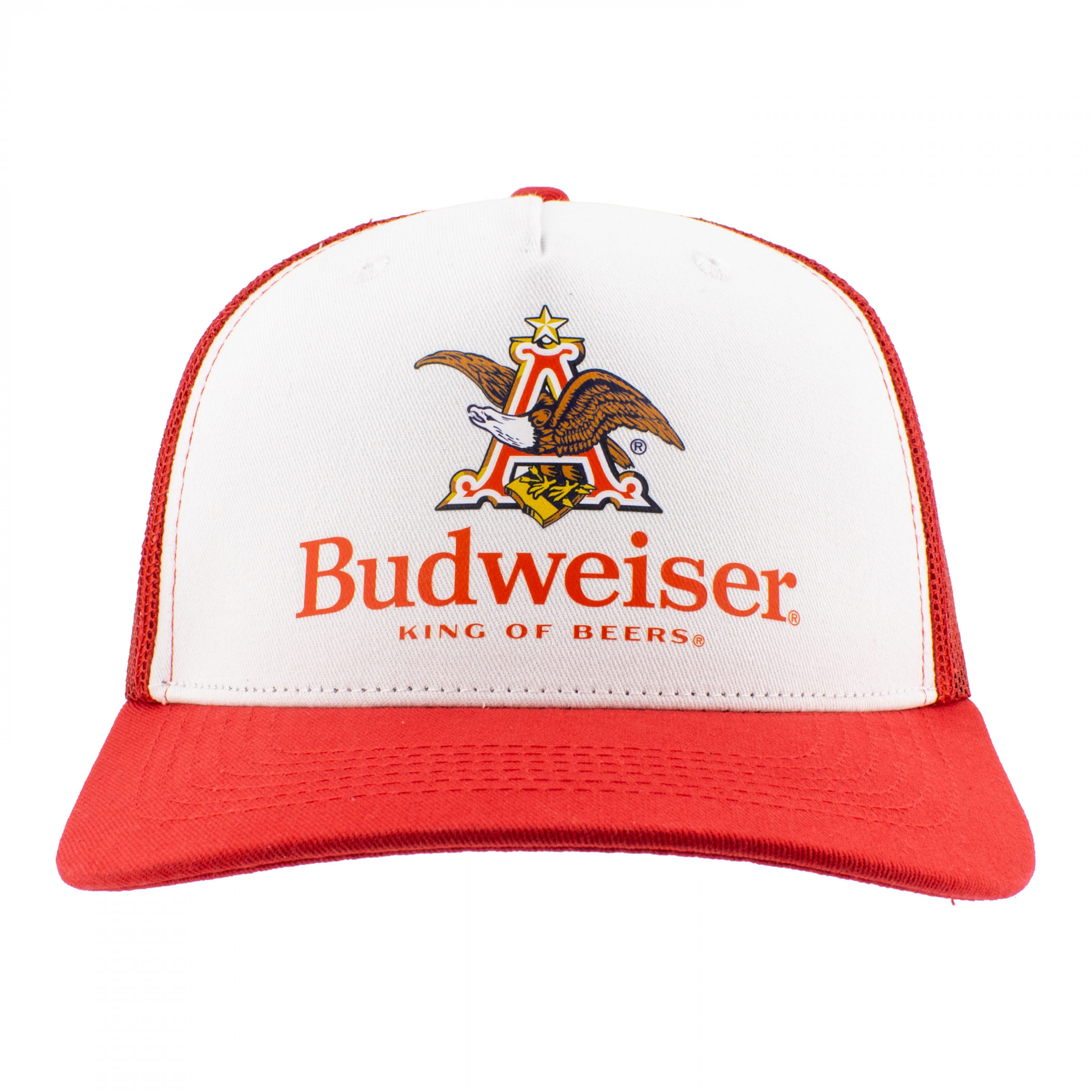 Budweiser King Of Beers Bald Eagle Logo Adjustable Snapback Hat