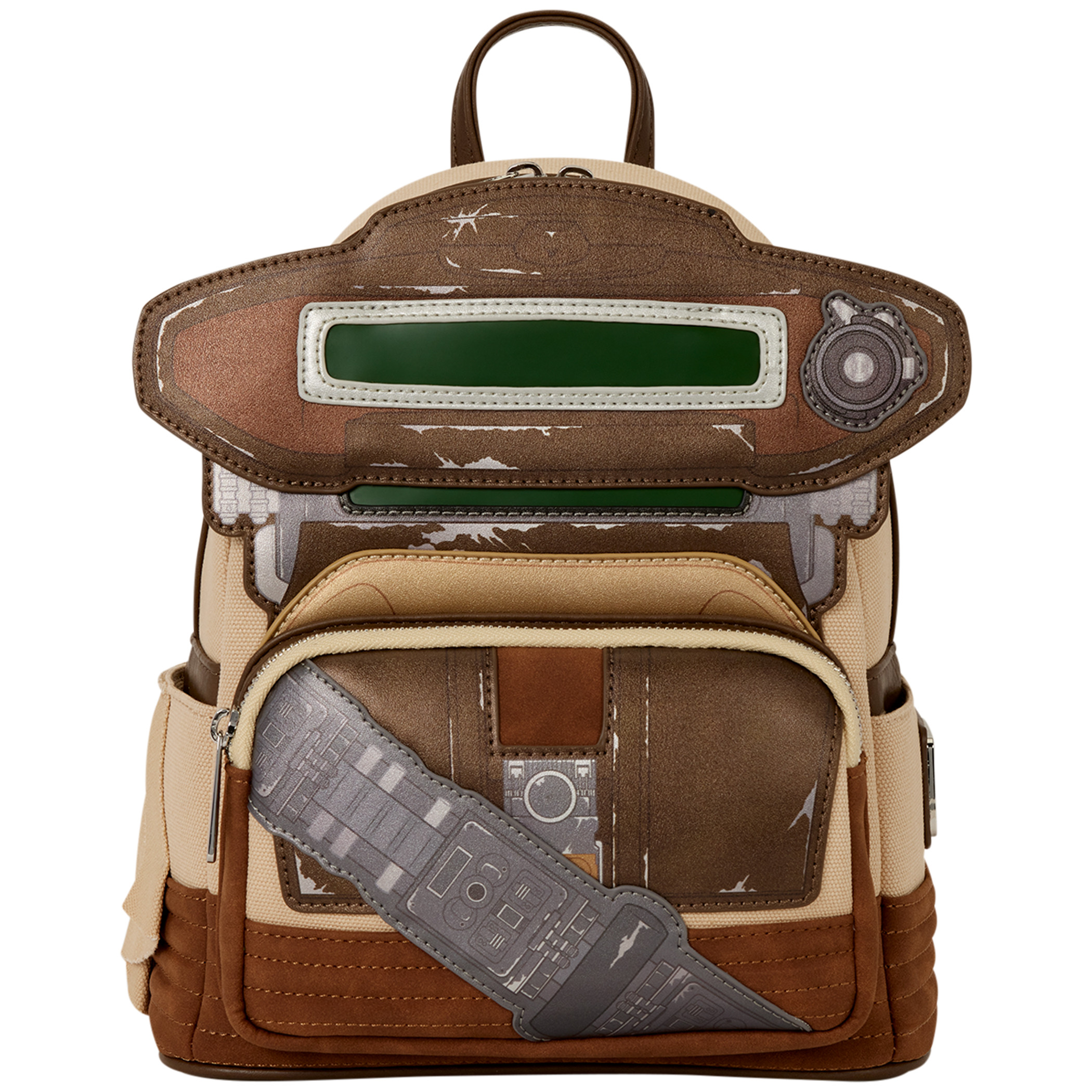 Star Wars Boushh Disguise Cosplay Mini Backpack By Loungefly, Multi-Color