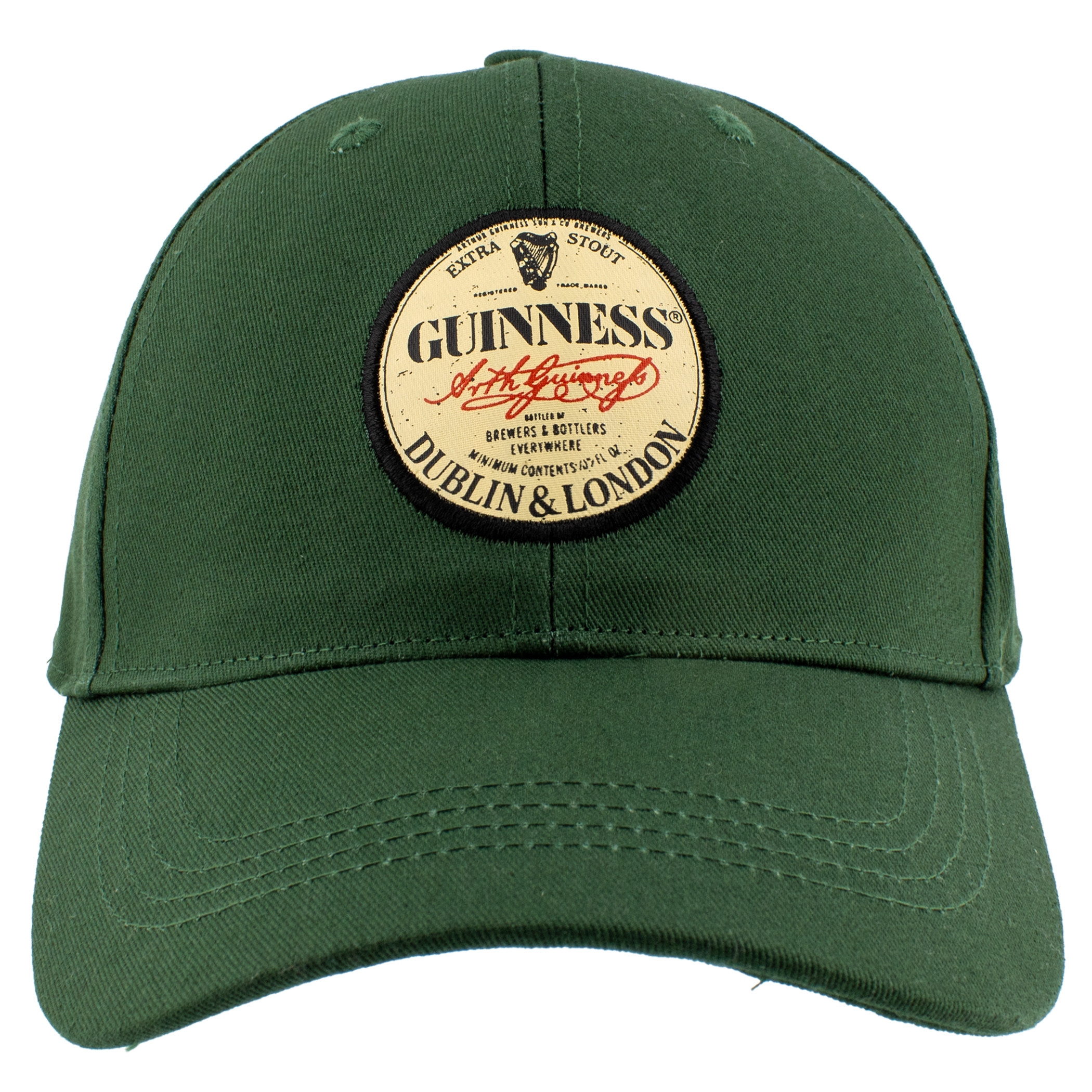 Guinness Extra Stout Label Patch Adjustable Hat