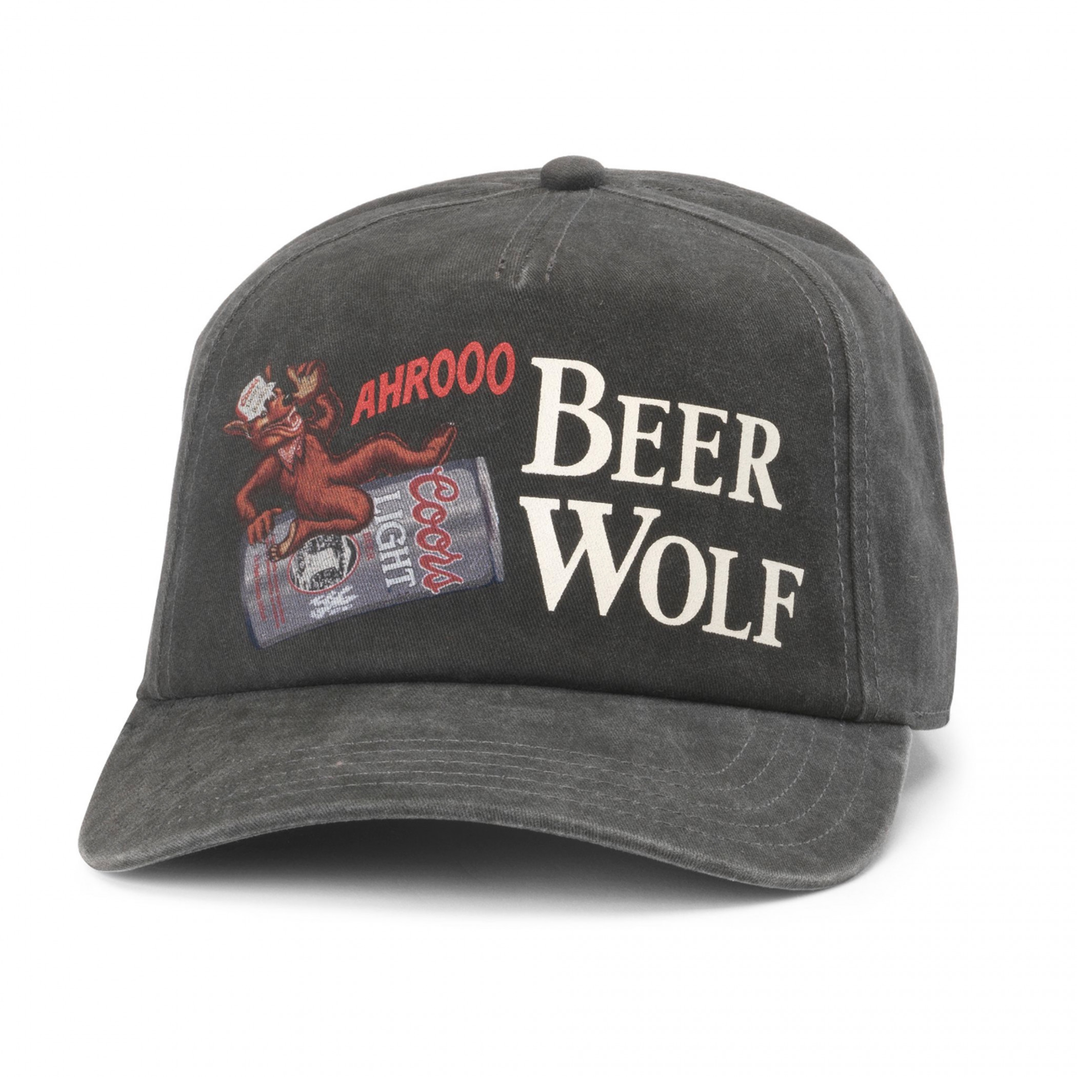 Coors Light AHROOO Beer Wolf Snapback Hat