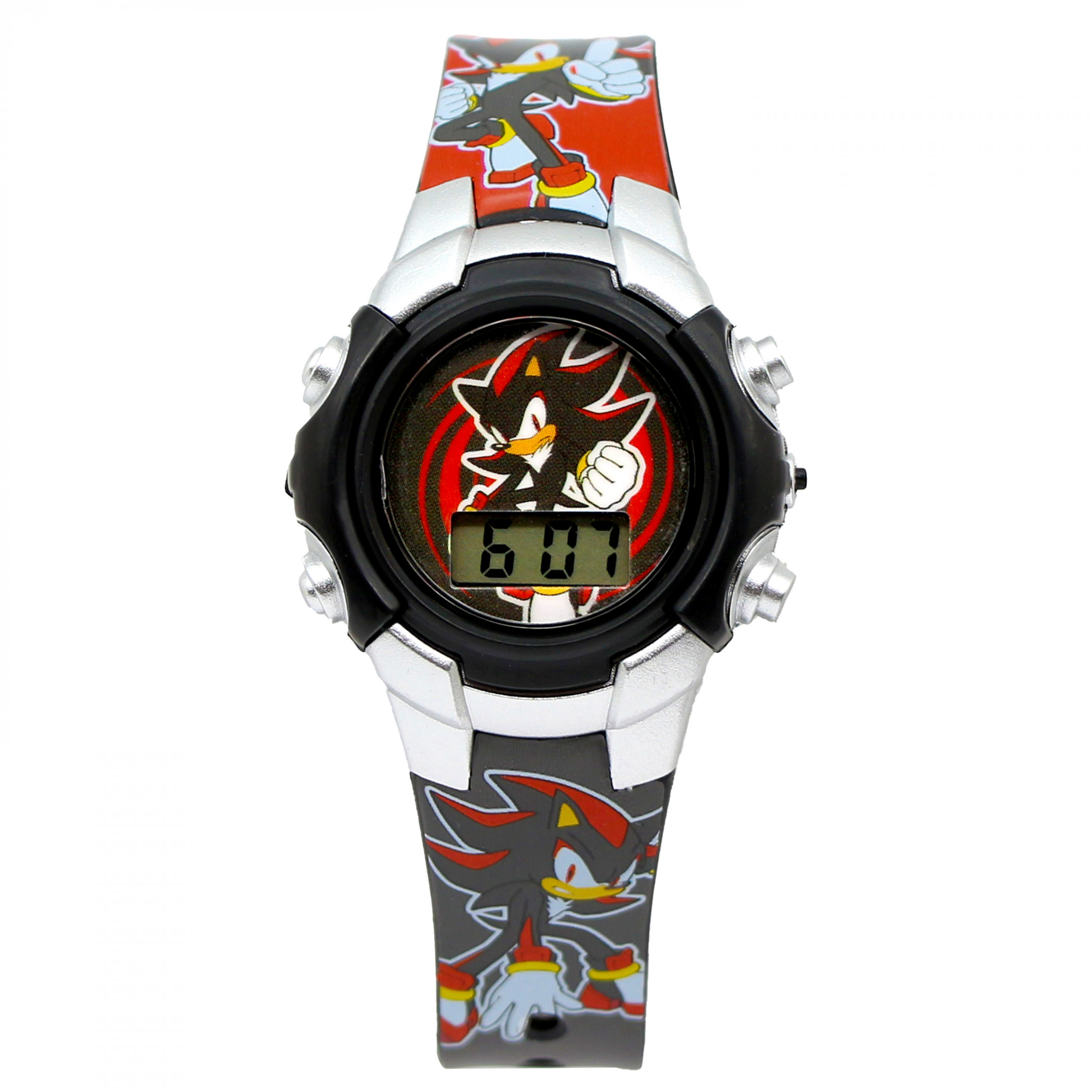 Sonic the Hedgehog Shadow Two Tone Kid's Digital Watch, Multi-Color