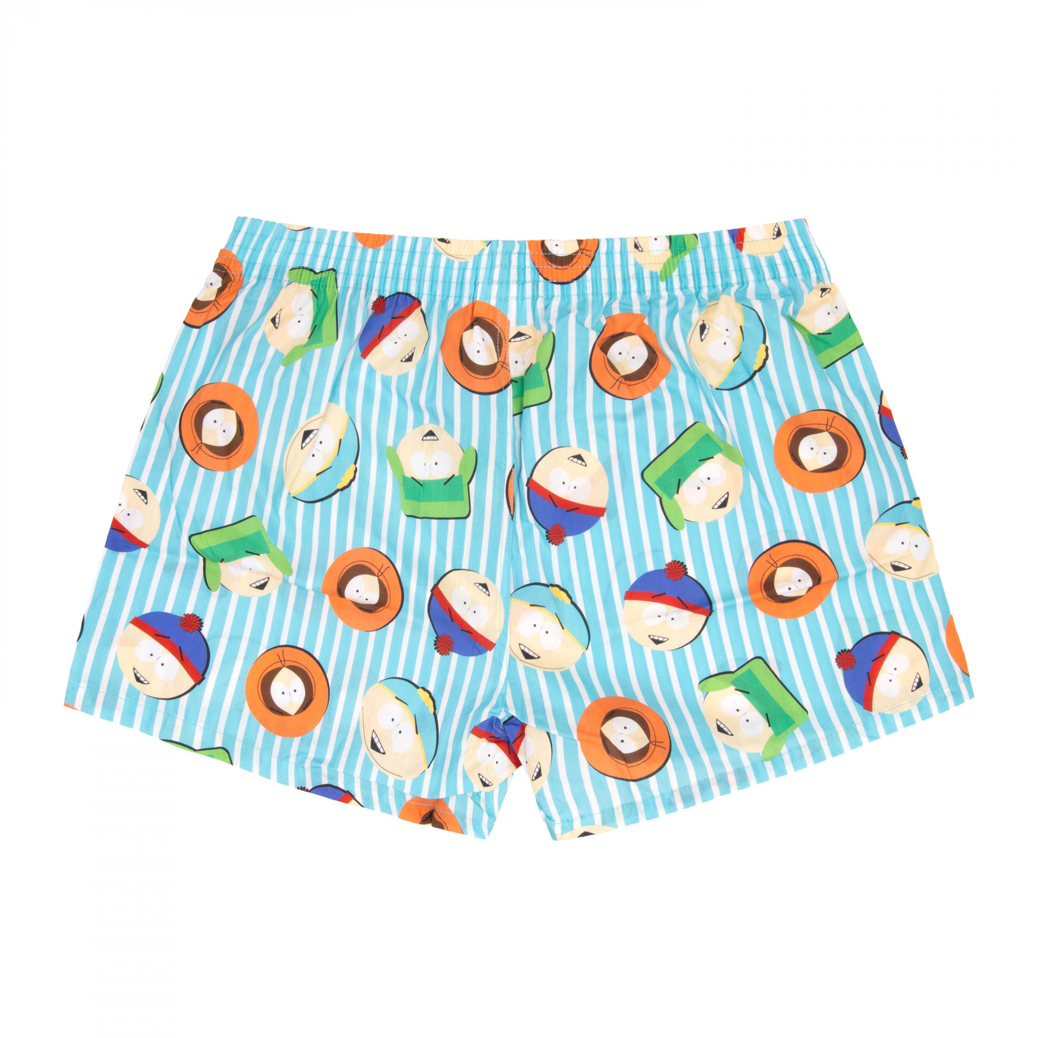 South Park Heads and Stripes Woven Boxers