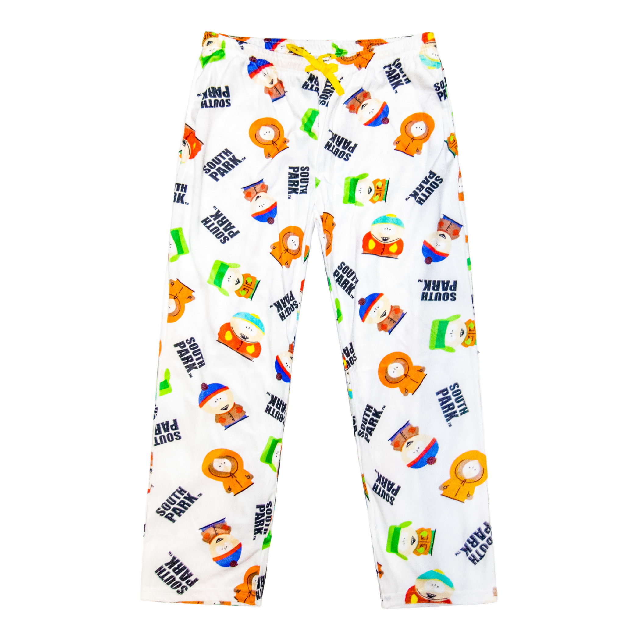 South Park Character and Logo Pattern Men's Sleep Pants