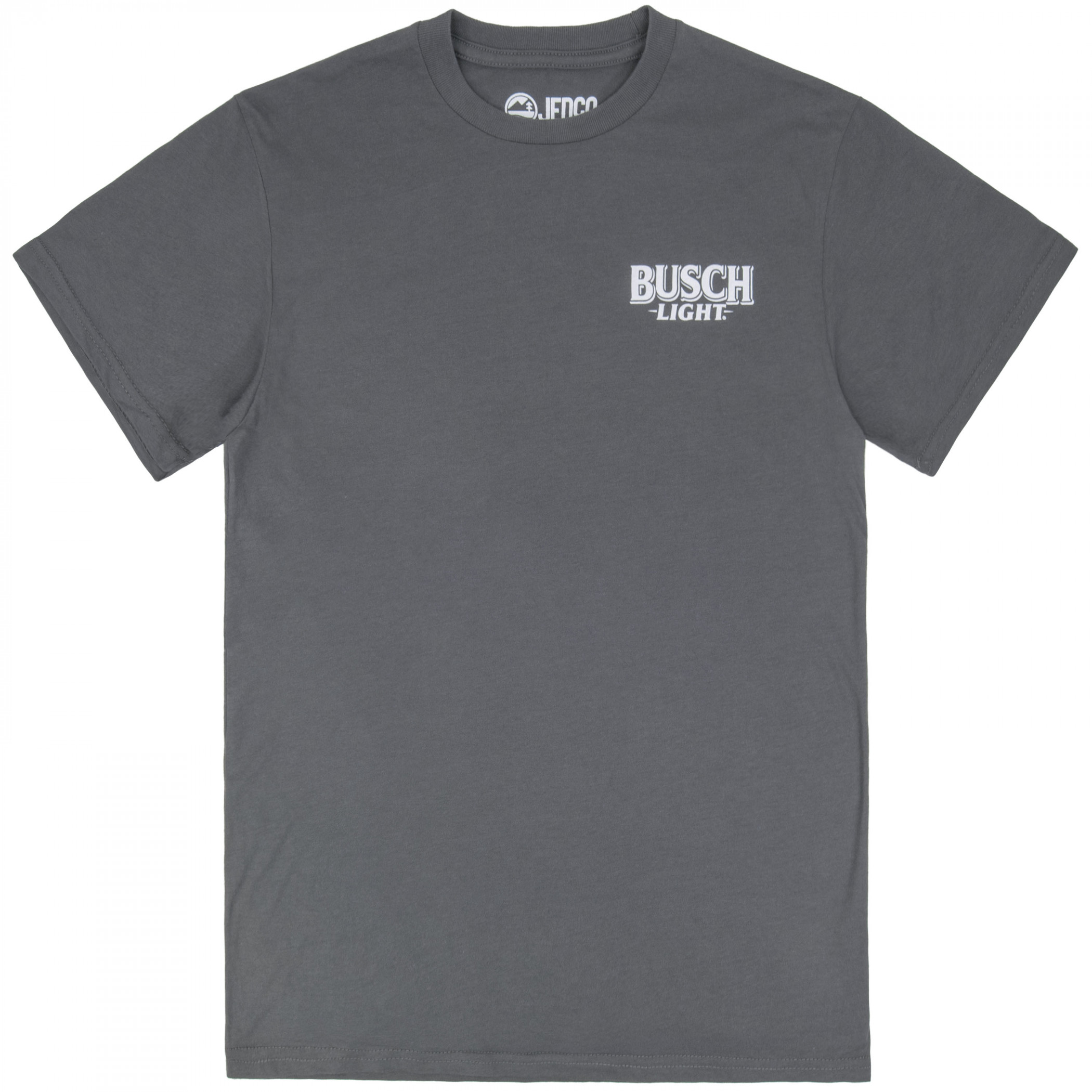 Busch Light Head for the Mountains Lab Front and Back Print T-Shirt