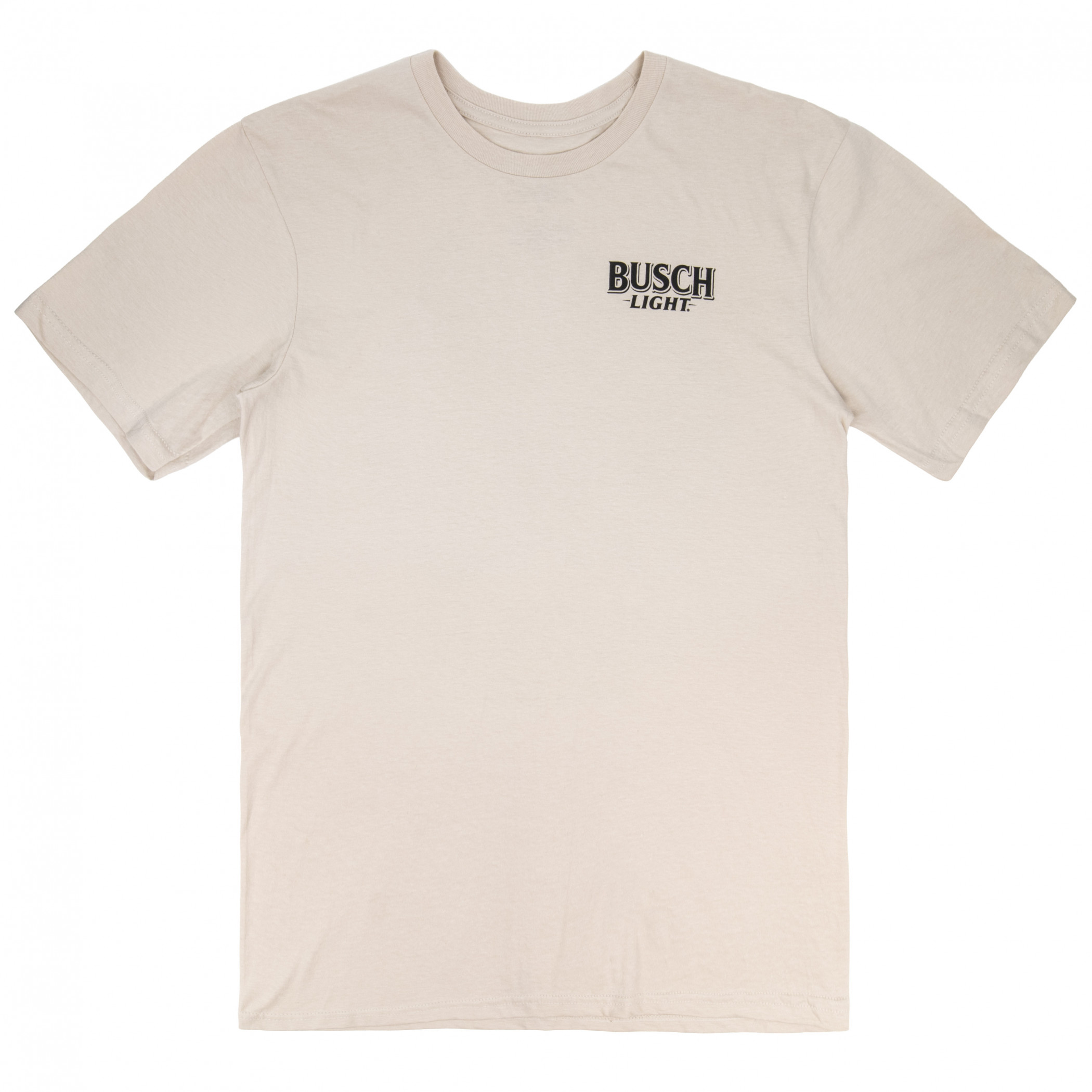 Busch Light Big Buck Front and Back Print T-Shirt