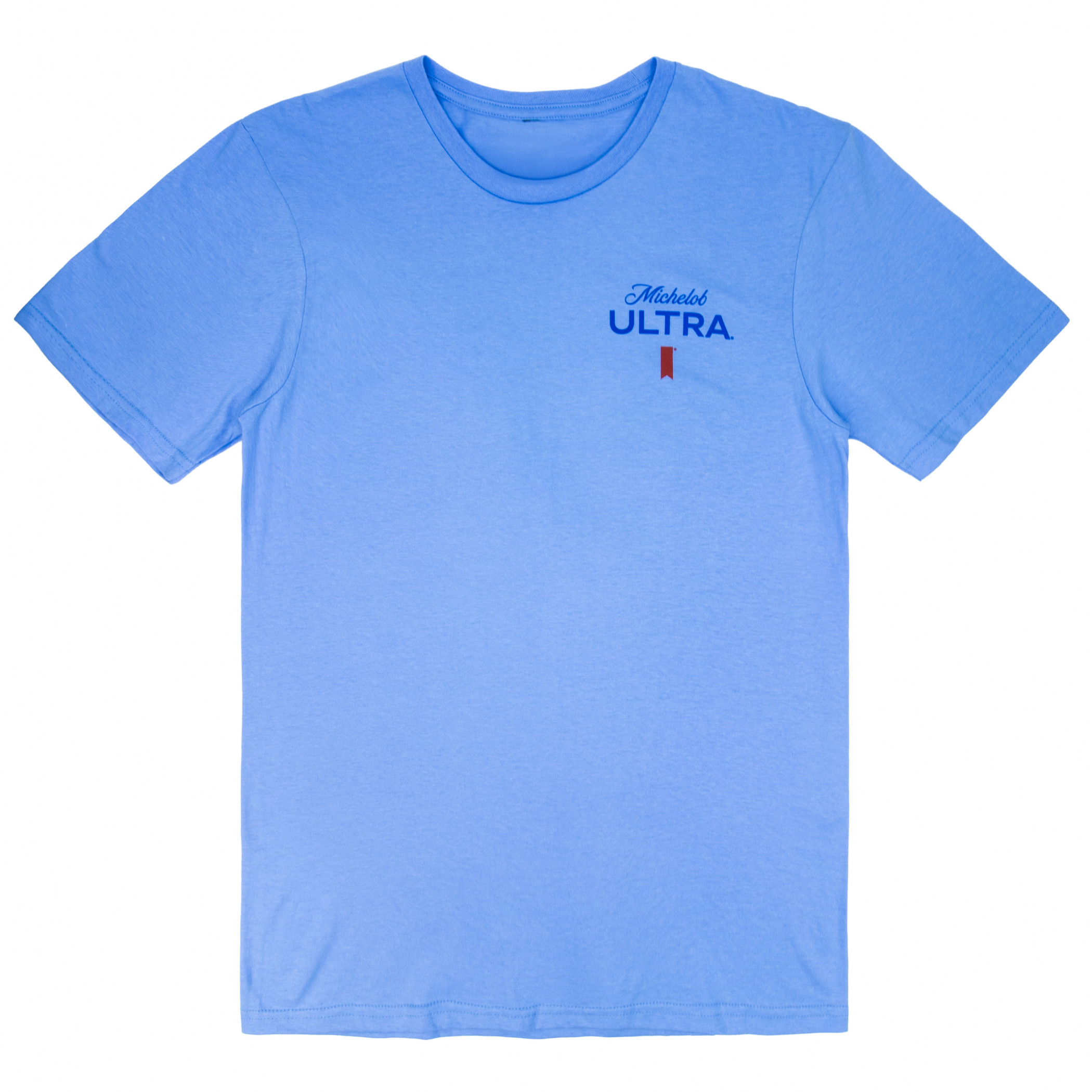 Michelob Ultra First Round Golf Course Front and Back Print T-Shirt