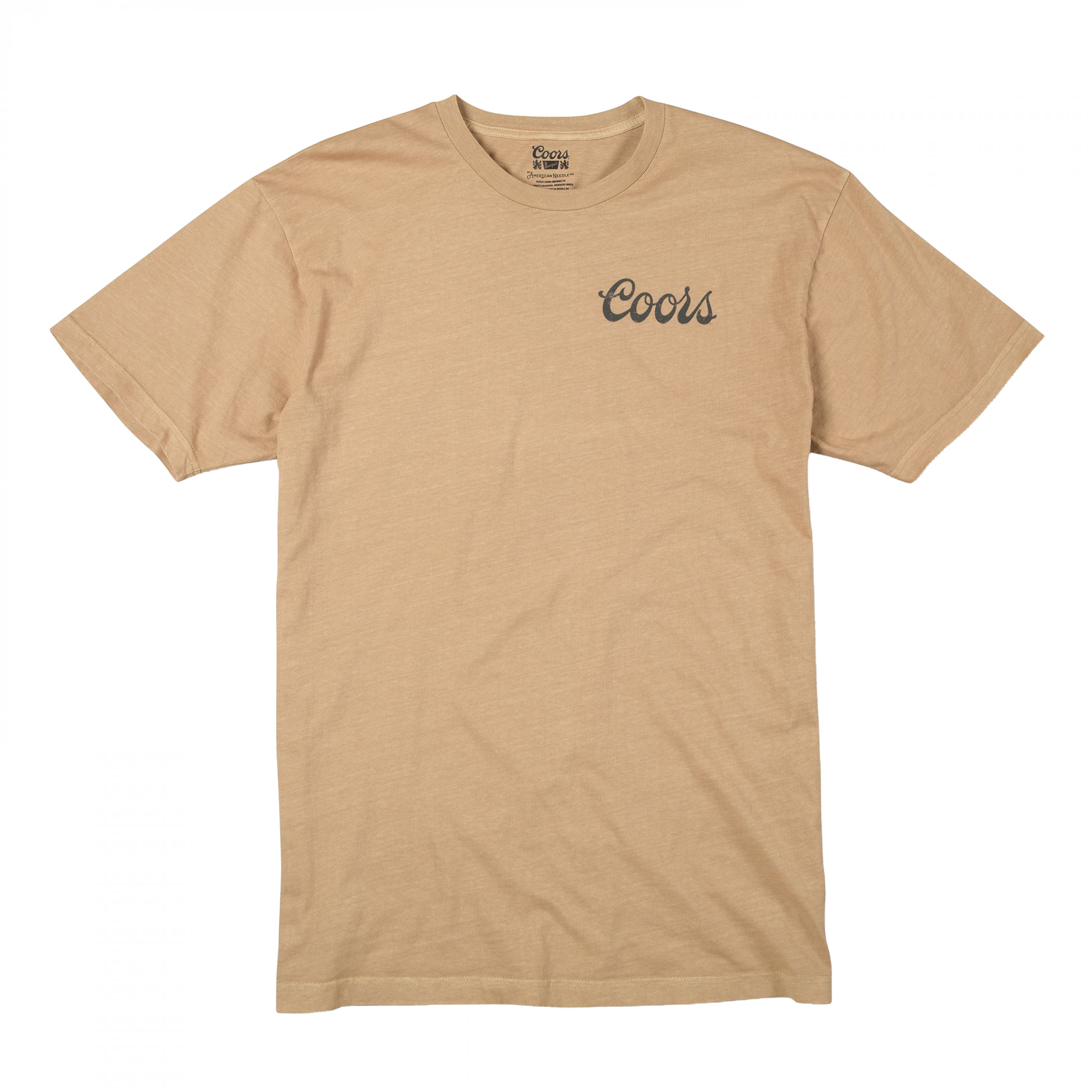 Coors Cold Beer Darts with Dartboard Front and Back Print T-Shirt