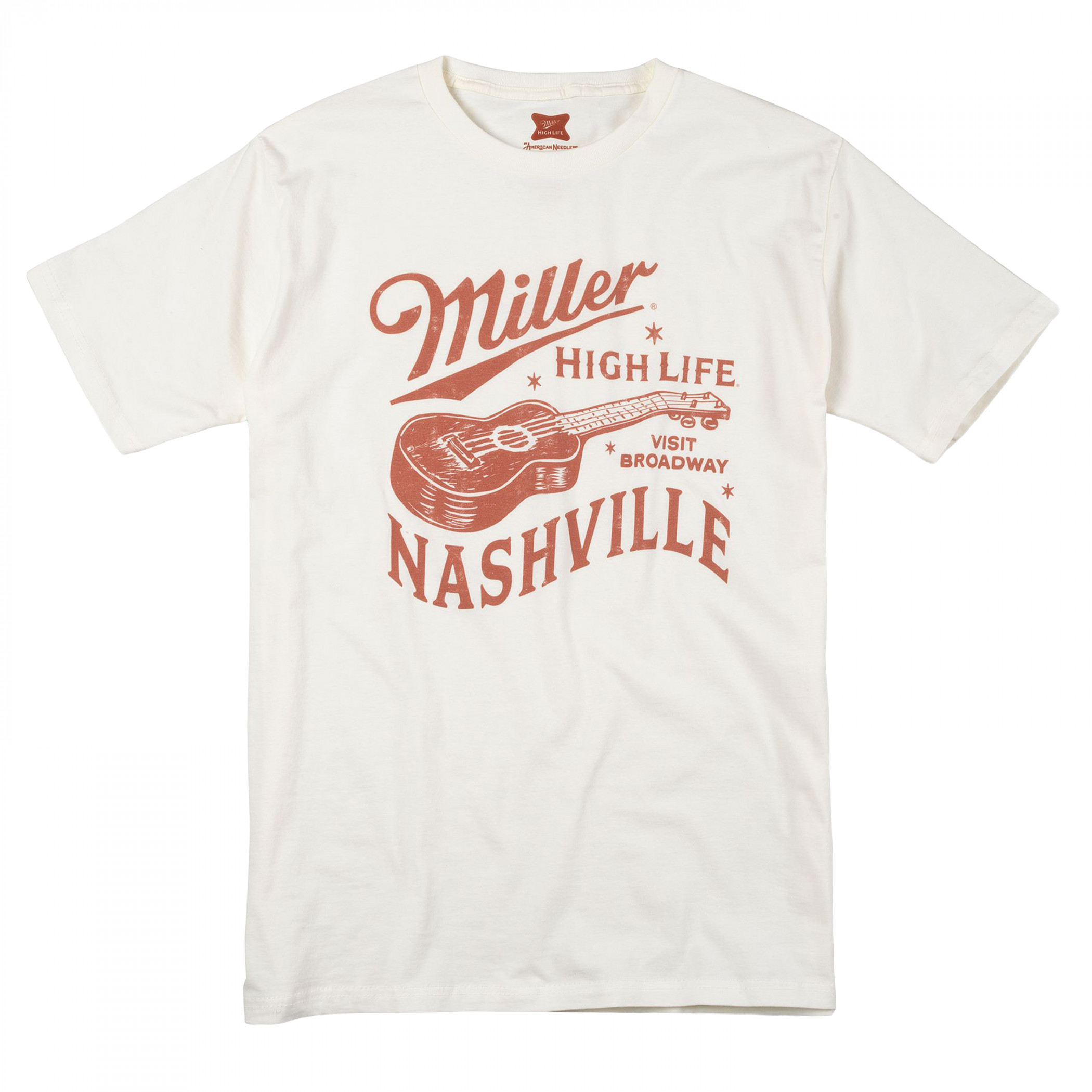 Miller High Life Nashville Red Guitar T-Shirt