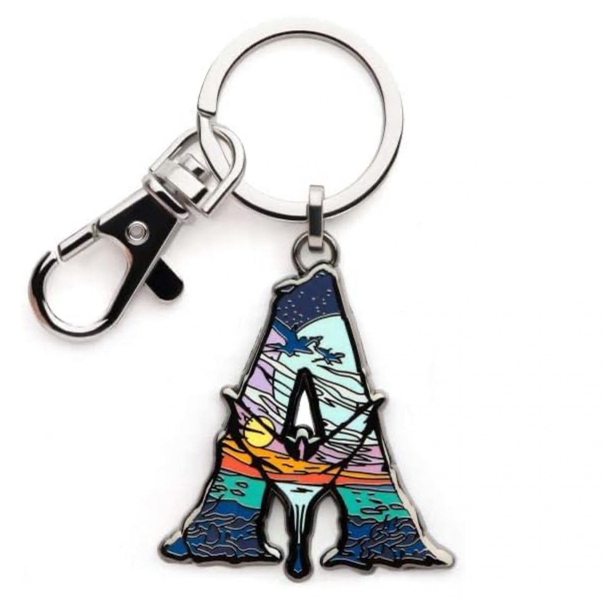 Avatar The Way of Water Logo Keychain, Multi-Color