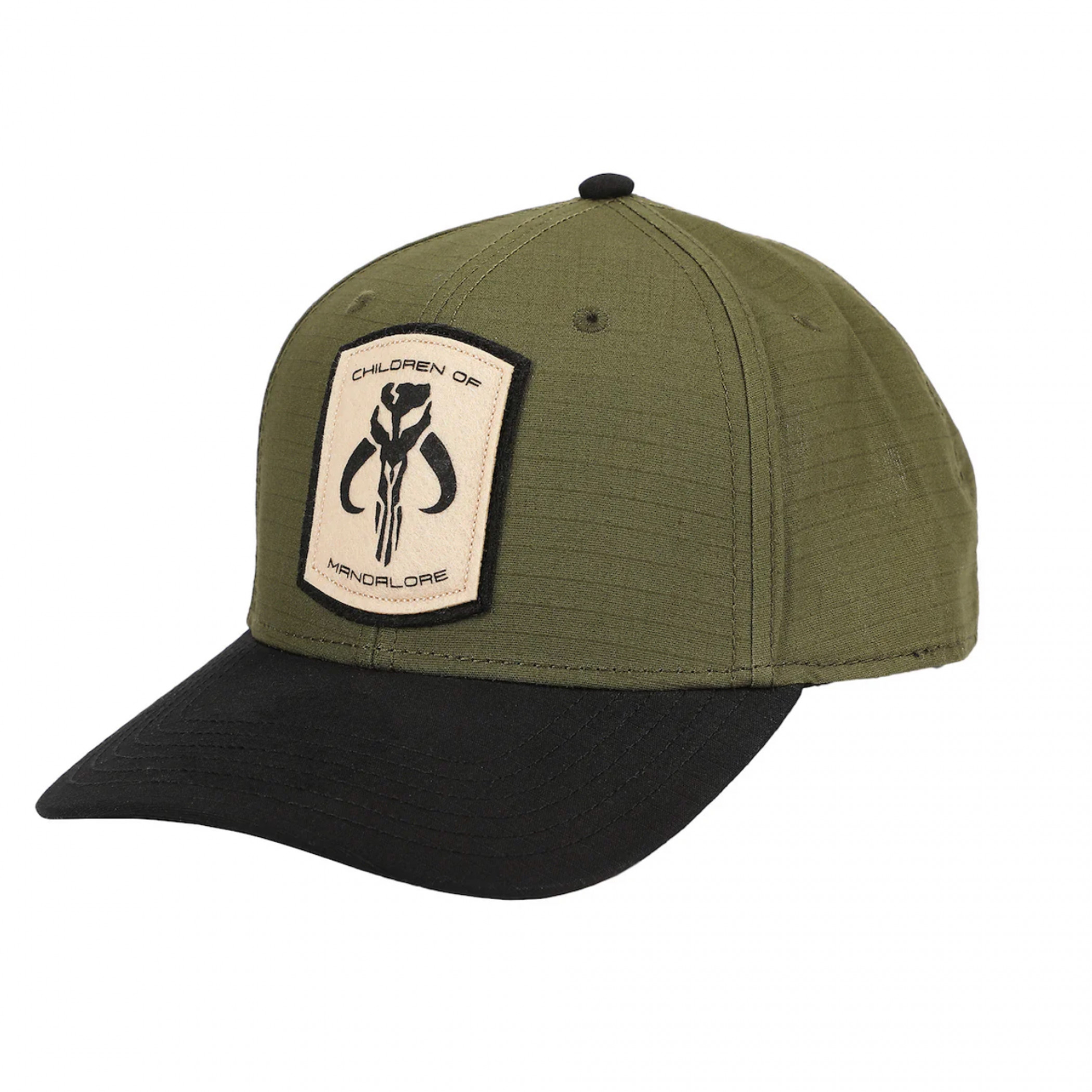 The Mandalorian Sublimated Crest Trucker Hat, Green